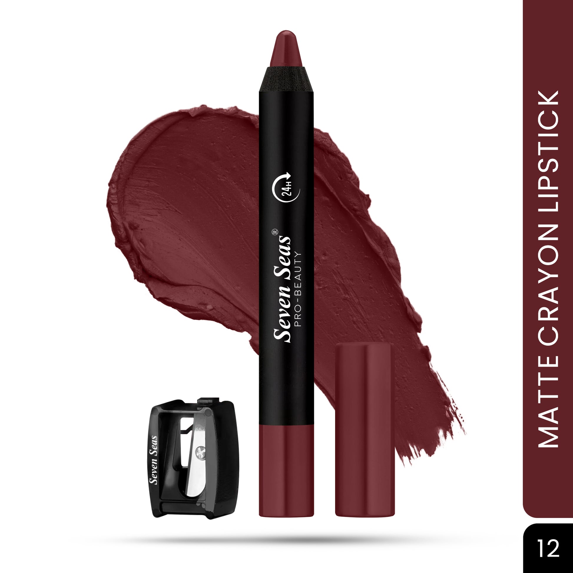 Seven Seas Matte Mood Transfer proof Crayon Lipstick - Seven Seas Cosmetics