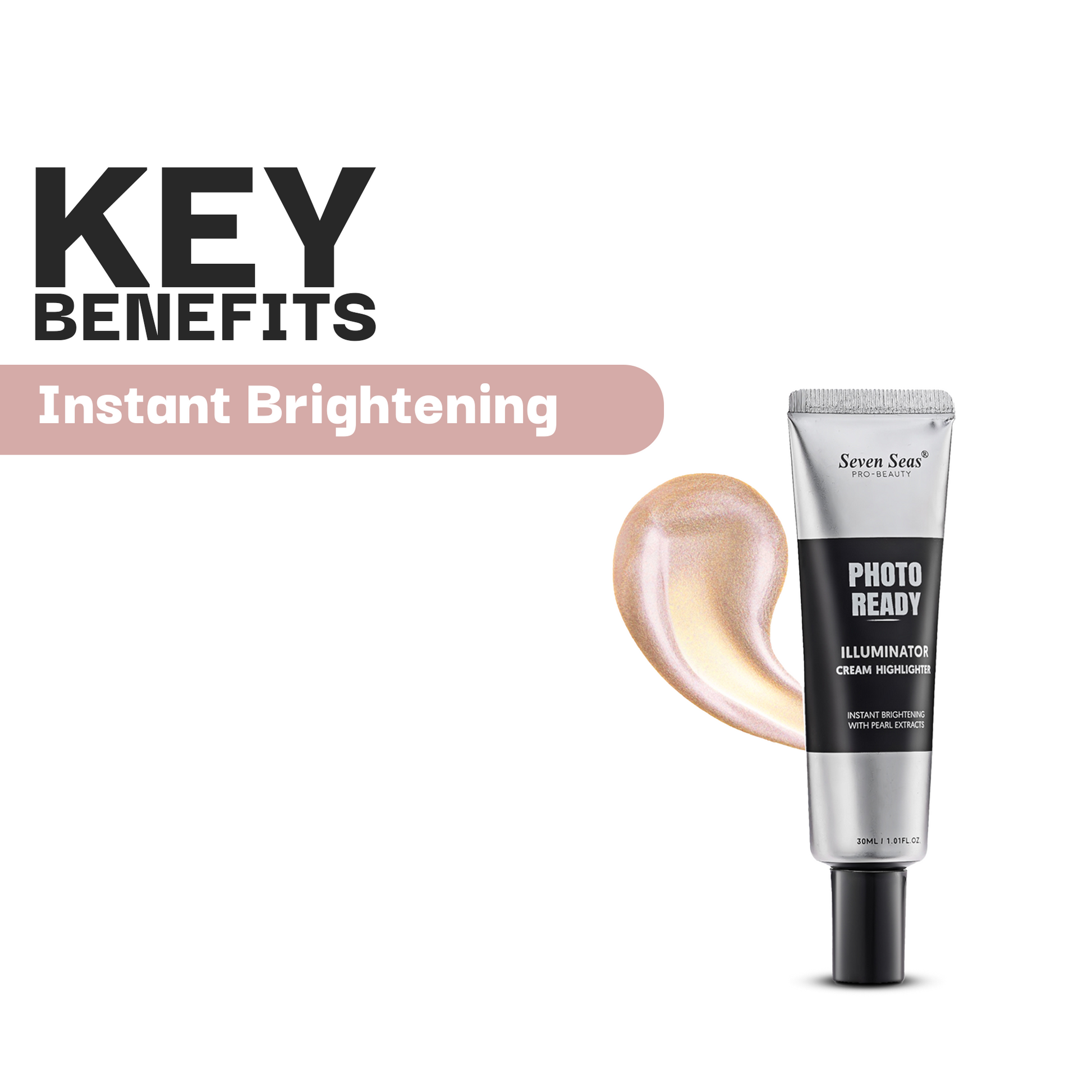 Seven Seas Illuminator Cream Highlighter - Seven Seas Cosmetics