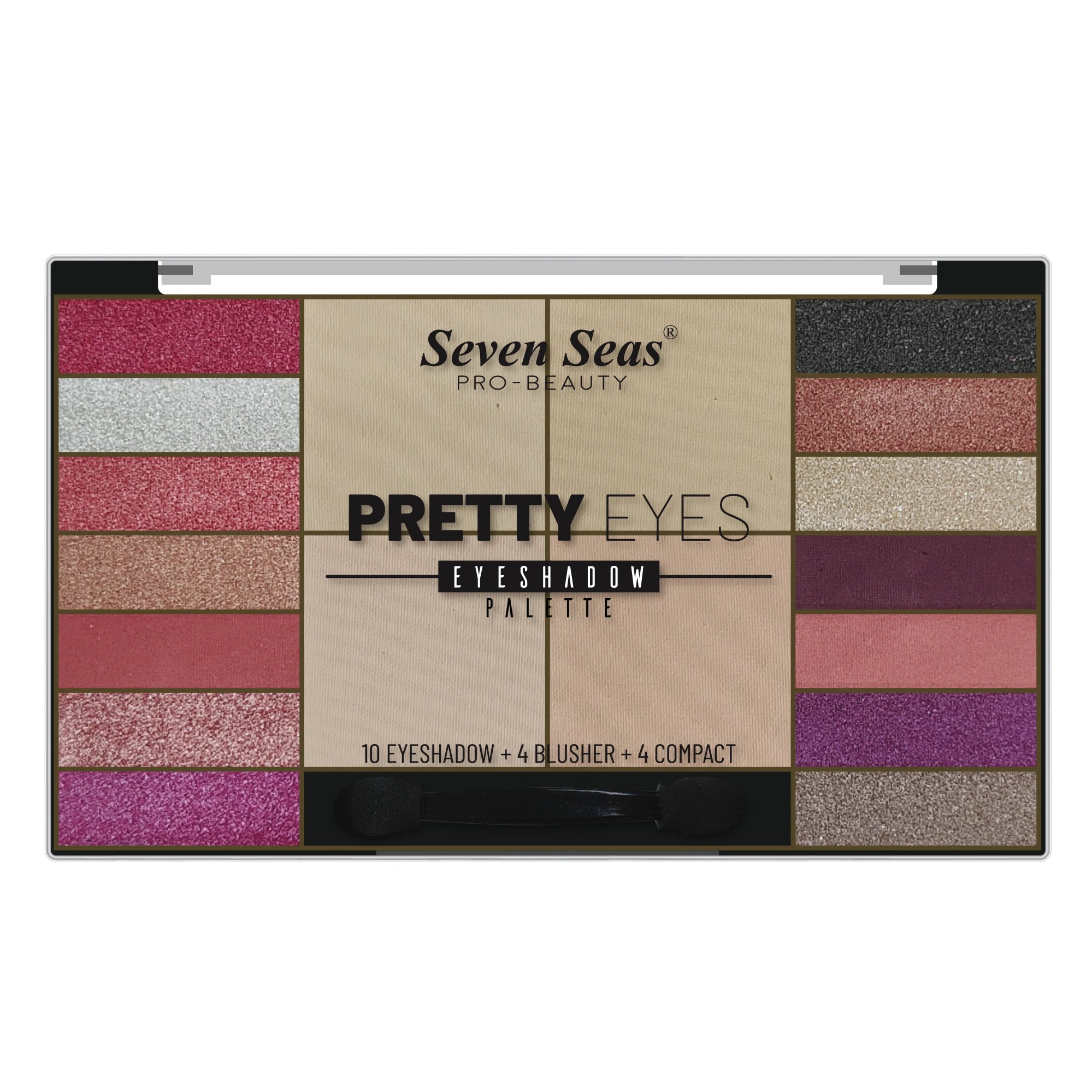 Pretty Eye Eyeshadow Palette | Matte, Semi Matte & Shimmer Shades