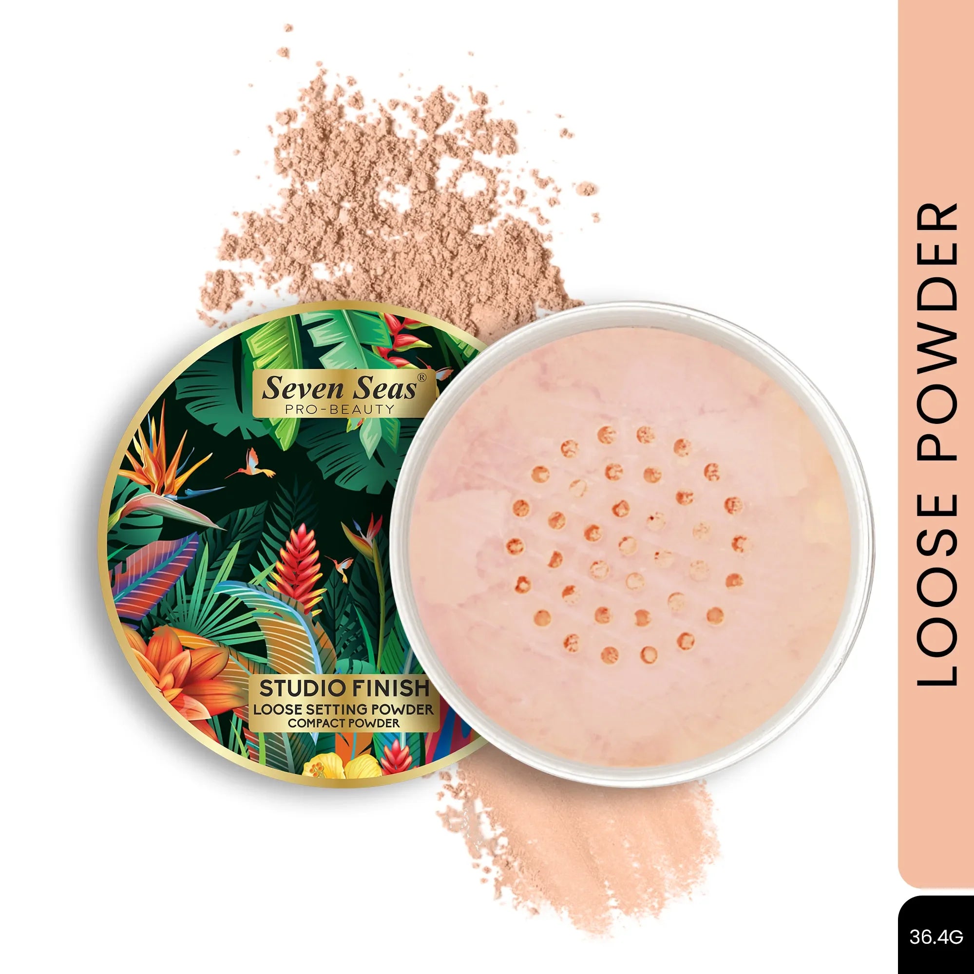 Studio Finish Loose Setting Powder - Seven Seas Cosmetics