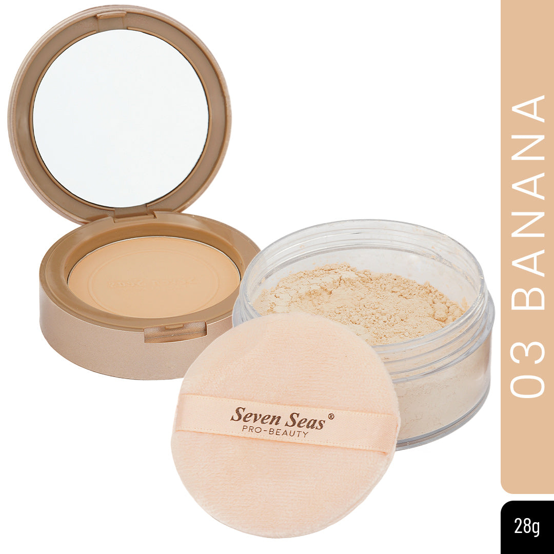 Seven Seas 2 In 1 Weightless Stay Matte Compact Powder - Seven Seas Cosmetics