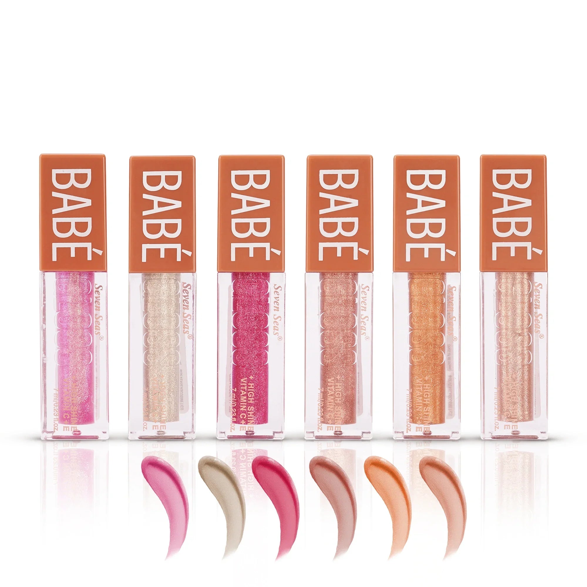 Lip Gloss 6 Combo Pack - Seven Seas Cosmetics