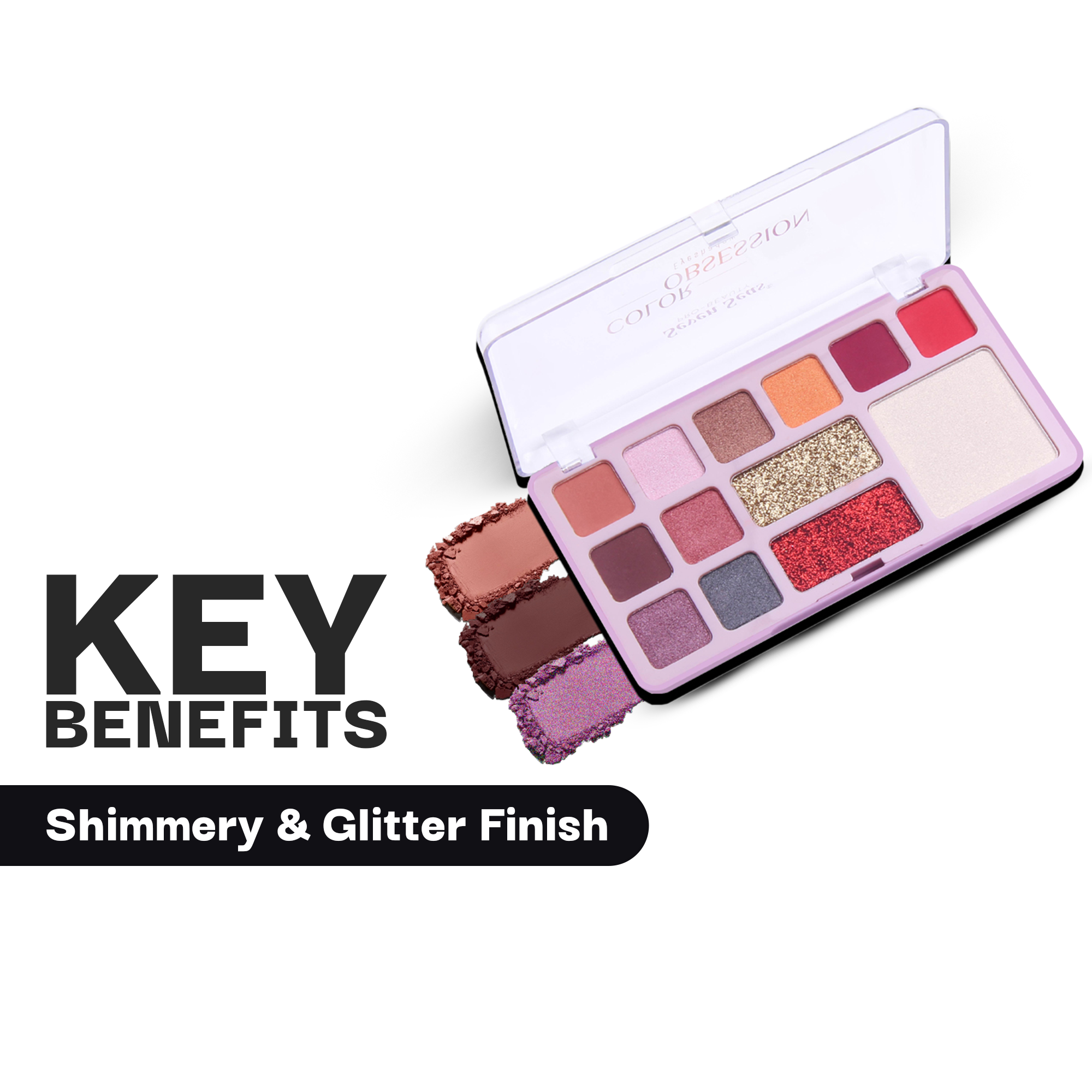 Color Obsession Eyeshadow Palette - Seven Seas Cosmetics