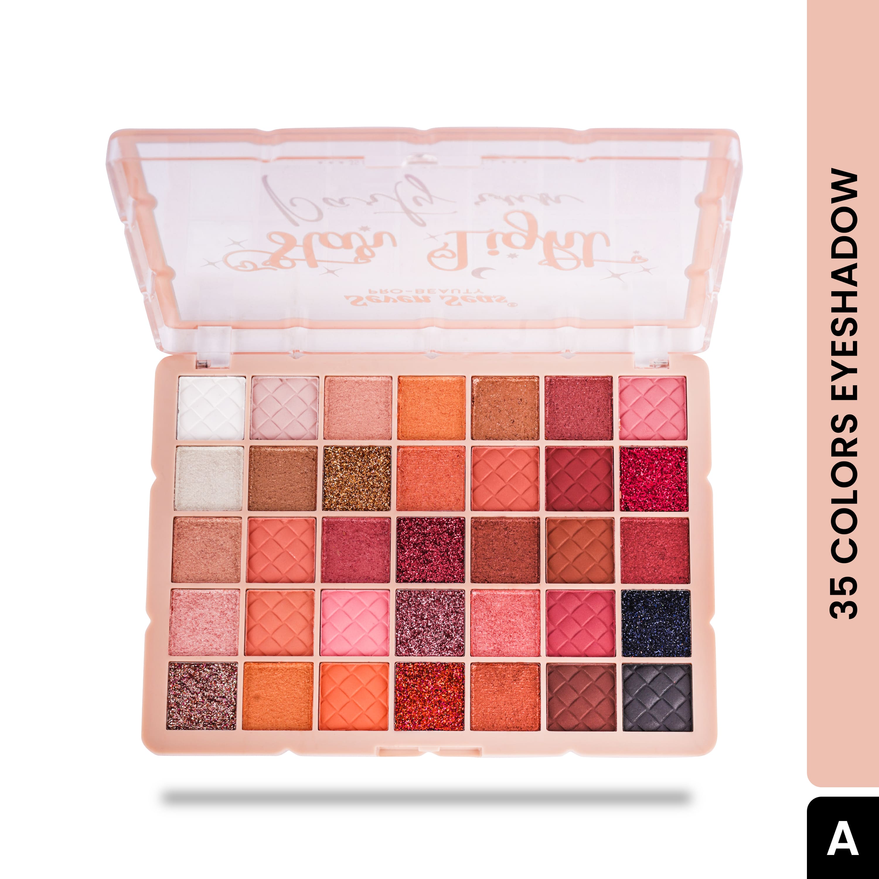 seven seas pro-beauty | star light party eyeshadow | 35 colors eyeshadow palette - Seven Seas Cosmetics
