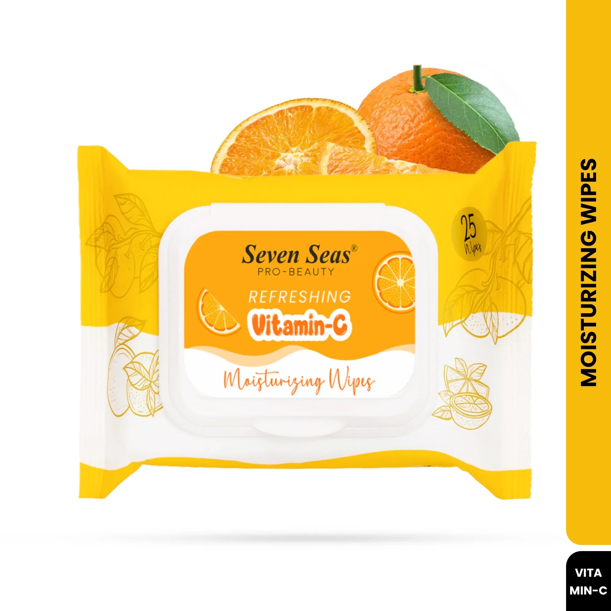 Refreshing Moisturizing Wipes - Seven Seas Cosmetics