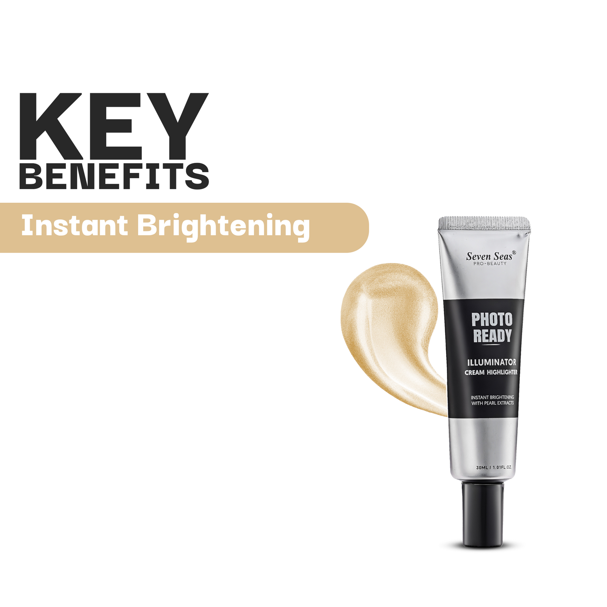 Seven Seas Illuminator Cream Highlighter - Seven Seas Cosmetics