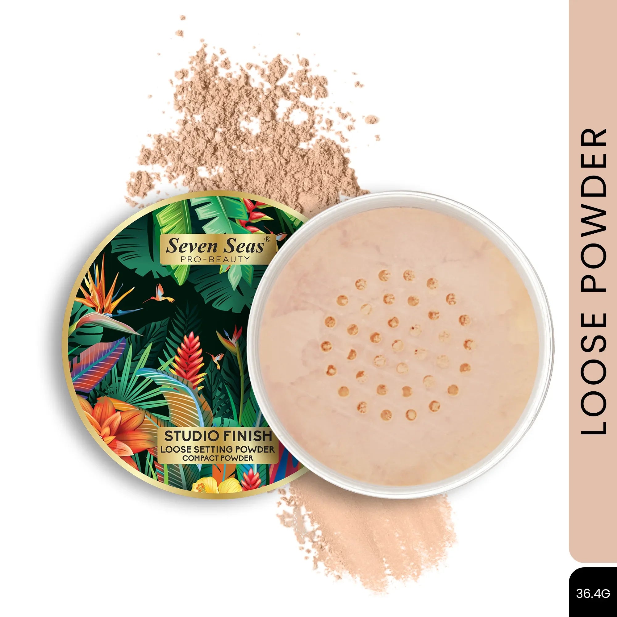 Studio Finish Loose Setting Powder - Seven Seas Cosmetics