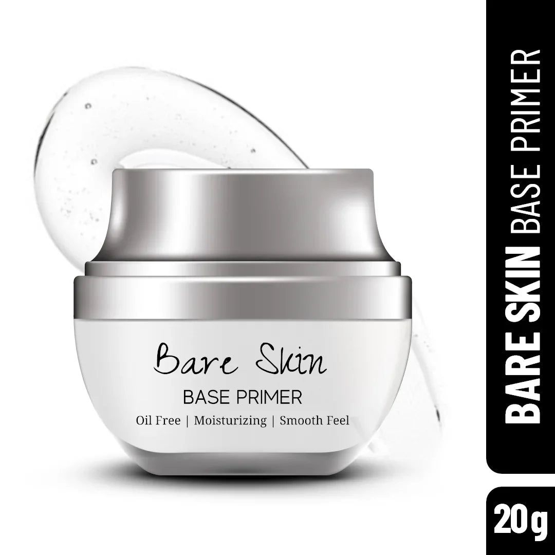 Bare Skin Base Primer | Oil Free Smooth Finish - Seven Seas Cosmetics