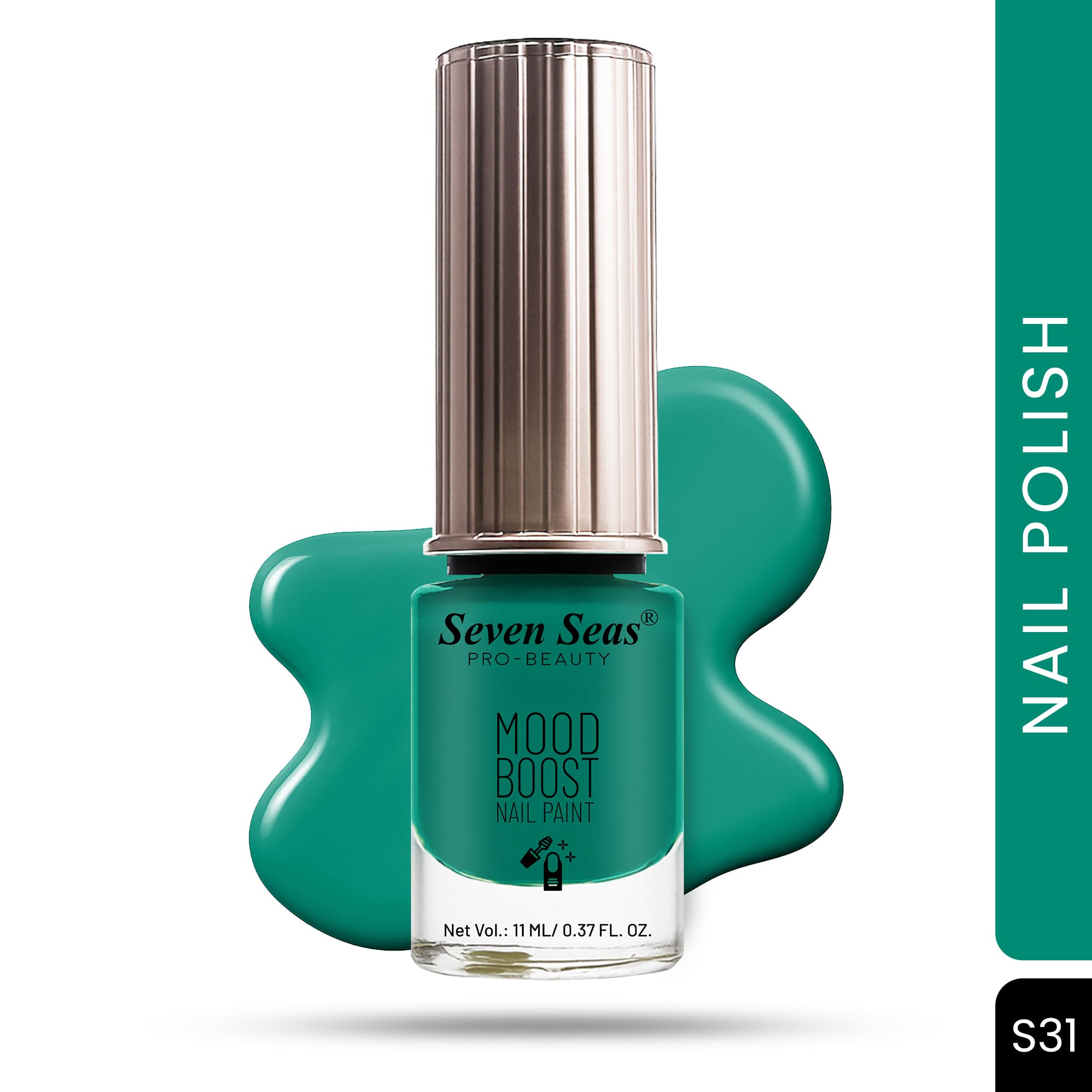 Seven Seas Mood Boost Nail Polish | Bright, Bold & Beautiful Finish - Seven Seas Cosmetics