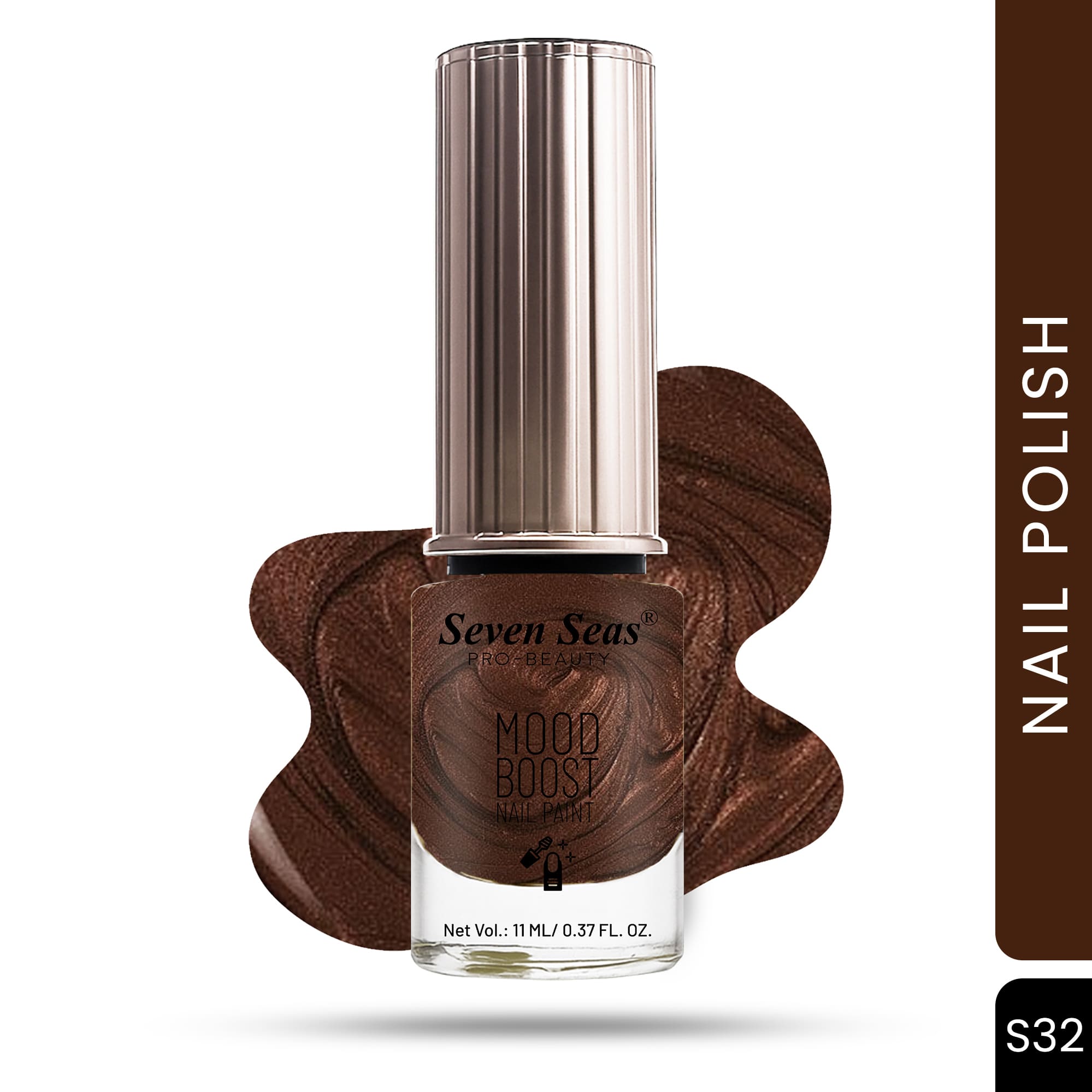 Seven Seas Mood Boost Nail Polish | Bright, Bold & Beautiful Finish - Seven Seas Cosmetics