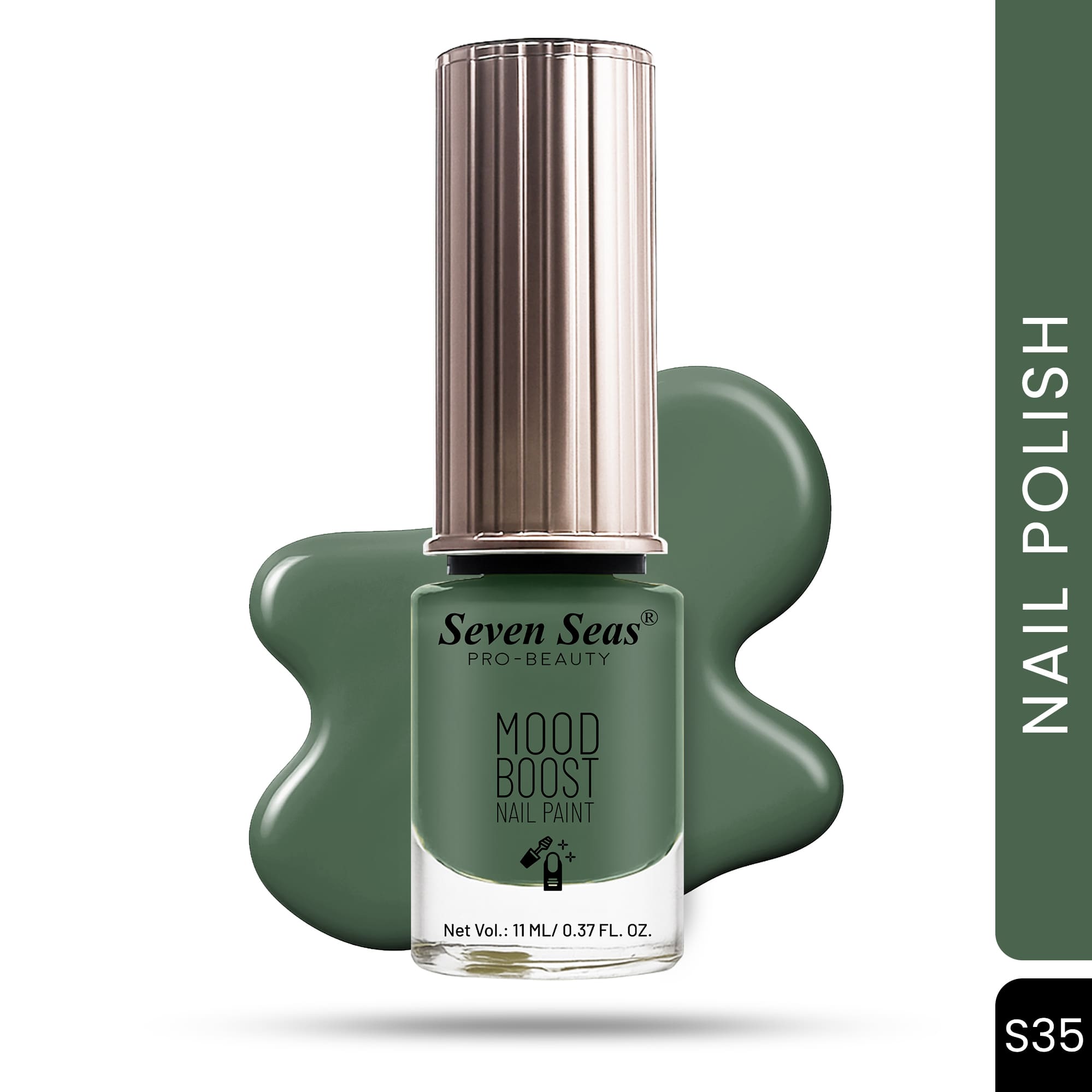 Seven Seas Mood Boost Nail Polish | Bright, Bold & Beautiful Finish - Seven Seas Cosmetics