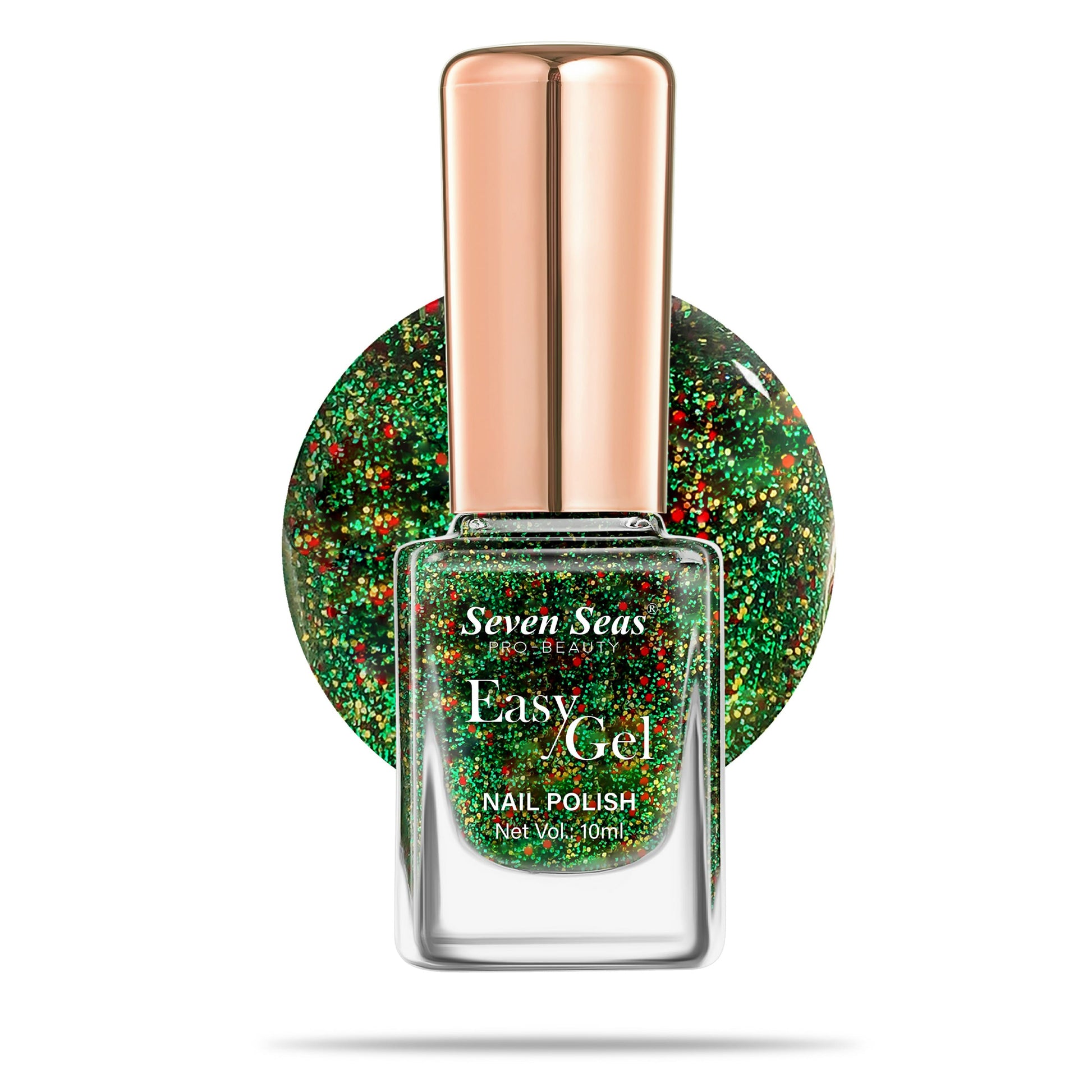 Seven Seas Easy Gel Nail Polish, Intense Glossy Finish, Hydrating Formula, Rich Pigmented, Quick Dry - Seven Seas Cosmetics