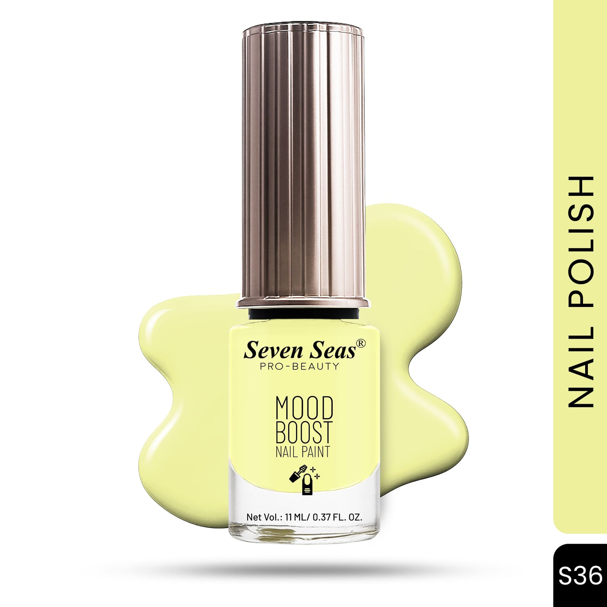 Seven Seas Mood Boost Nail Polish | Bright, Bold & Beautiful Finish - Seven Seas Cosmetics