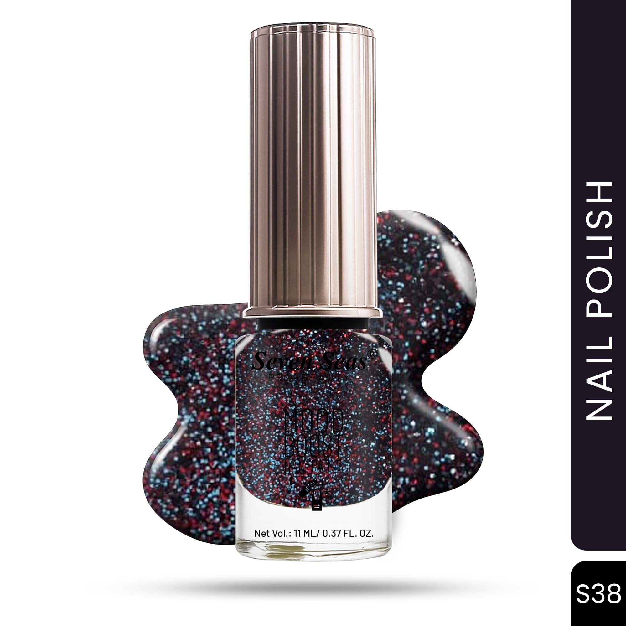 Seven Seas Mood Boost Nail Polish | Bright, Bold & Beautiful Finish - Seven Seas Cosmetics