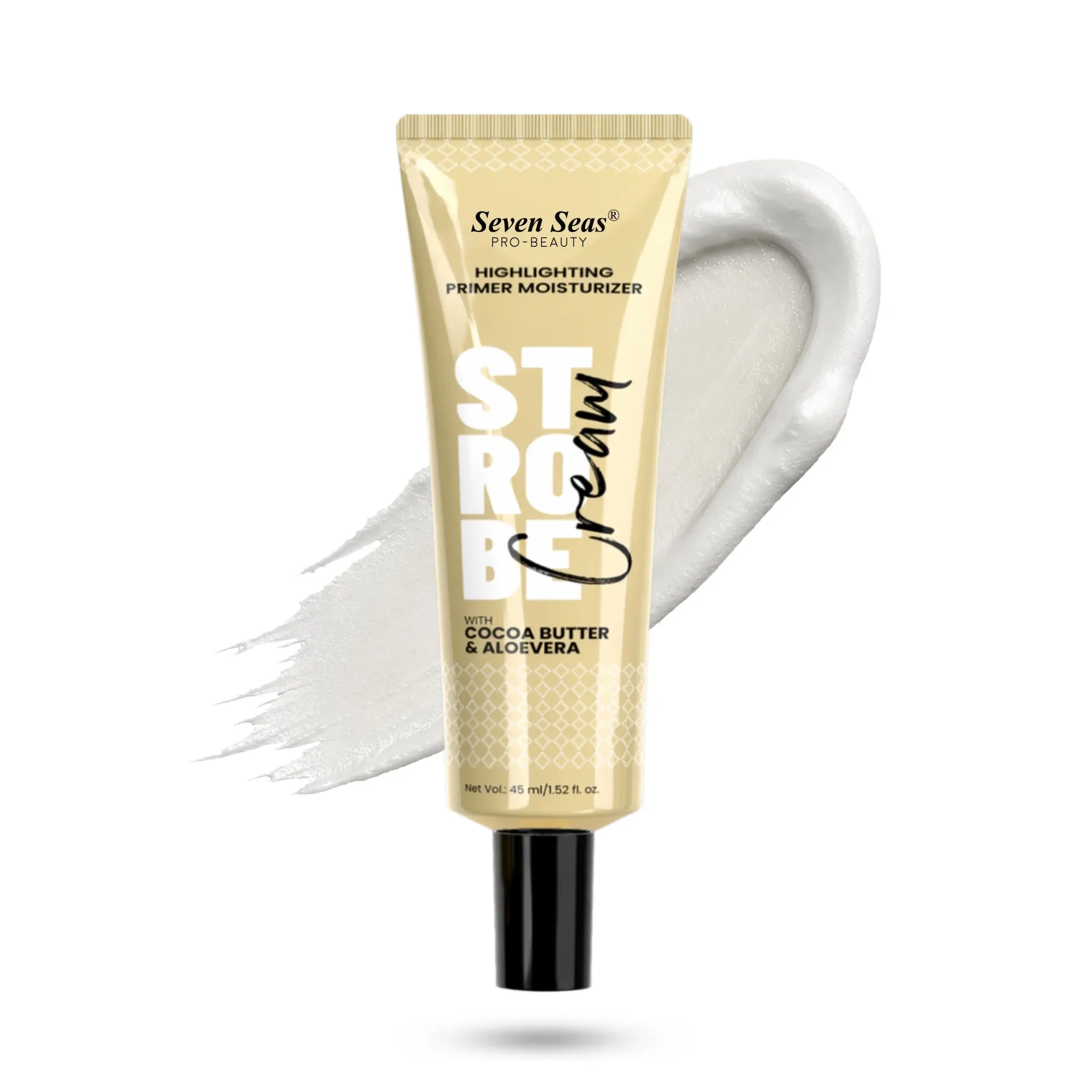 Cocoa Butter & Aloe Vera Strobe Cream | Glow Boosting Illuminator - Seven Seas Cosmetics
