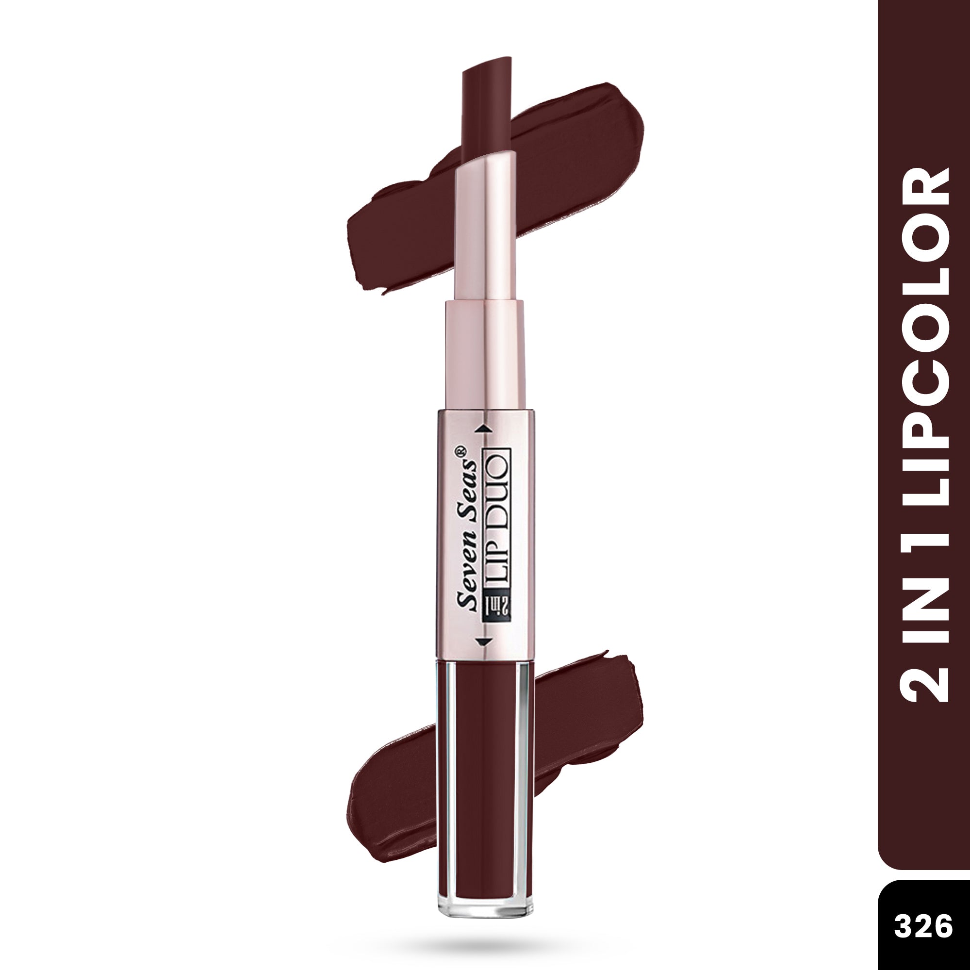 Seven Seas Lip Duo 2 in 1 Lipstick + Liquid Lipstick - Seven Seas Cosmetics