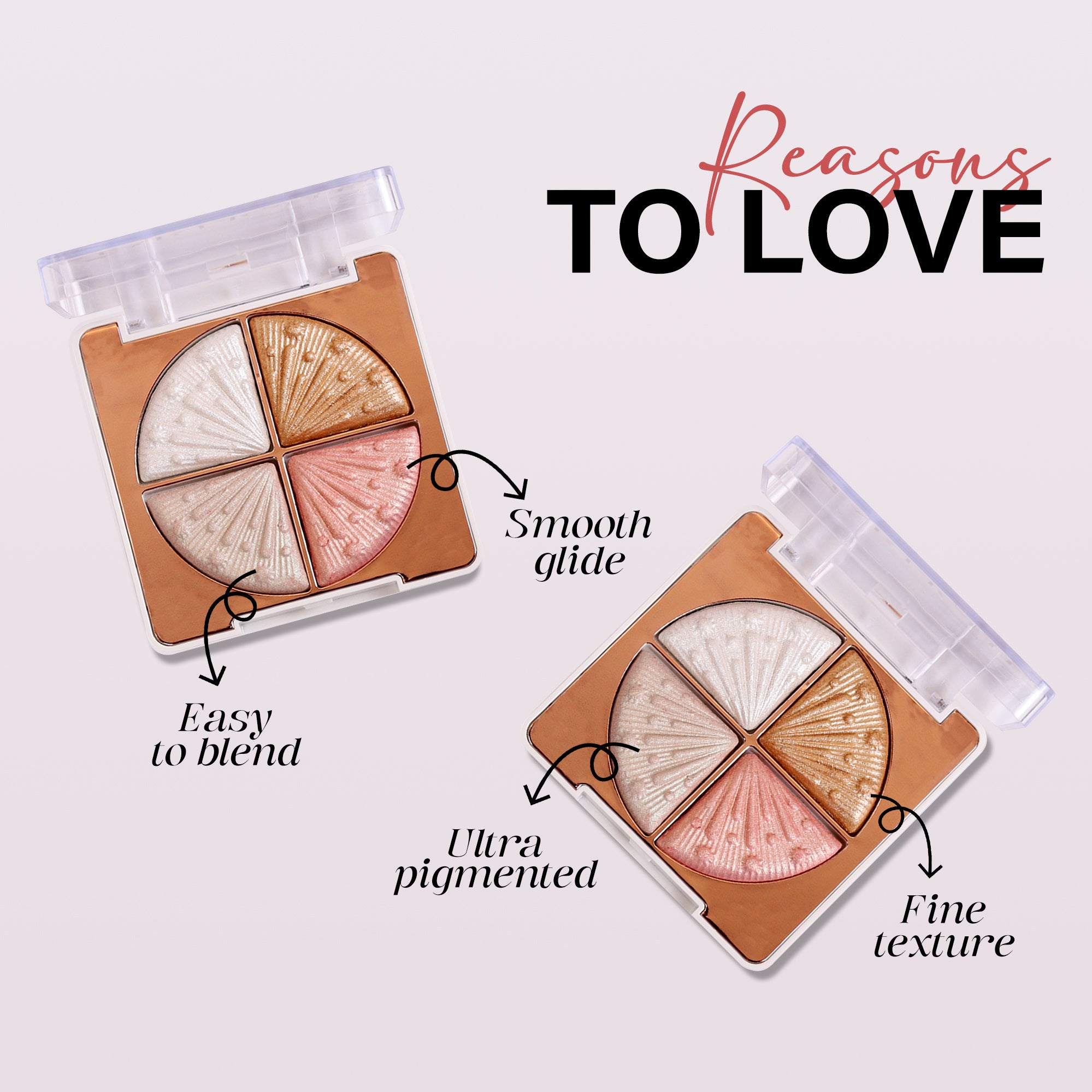 Seven Seas Starlight Highlighter | Shimmer Highlighter for Face Makeup - Seven Seas Cosmetics