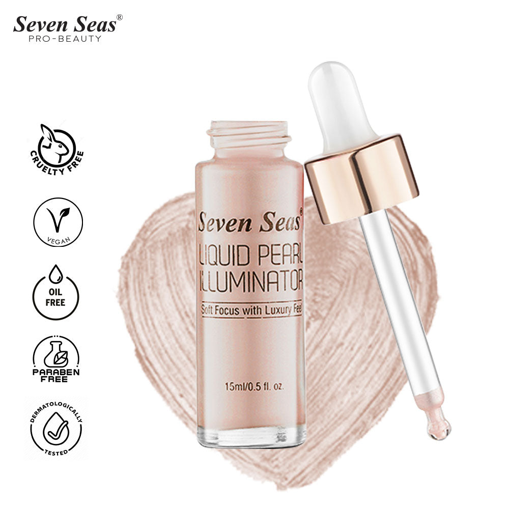Liquid Pearl Illuminator Face Highlighter - Seven Seas Cosmetics