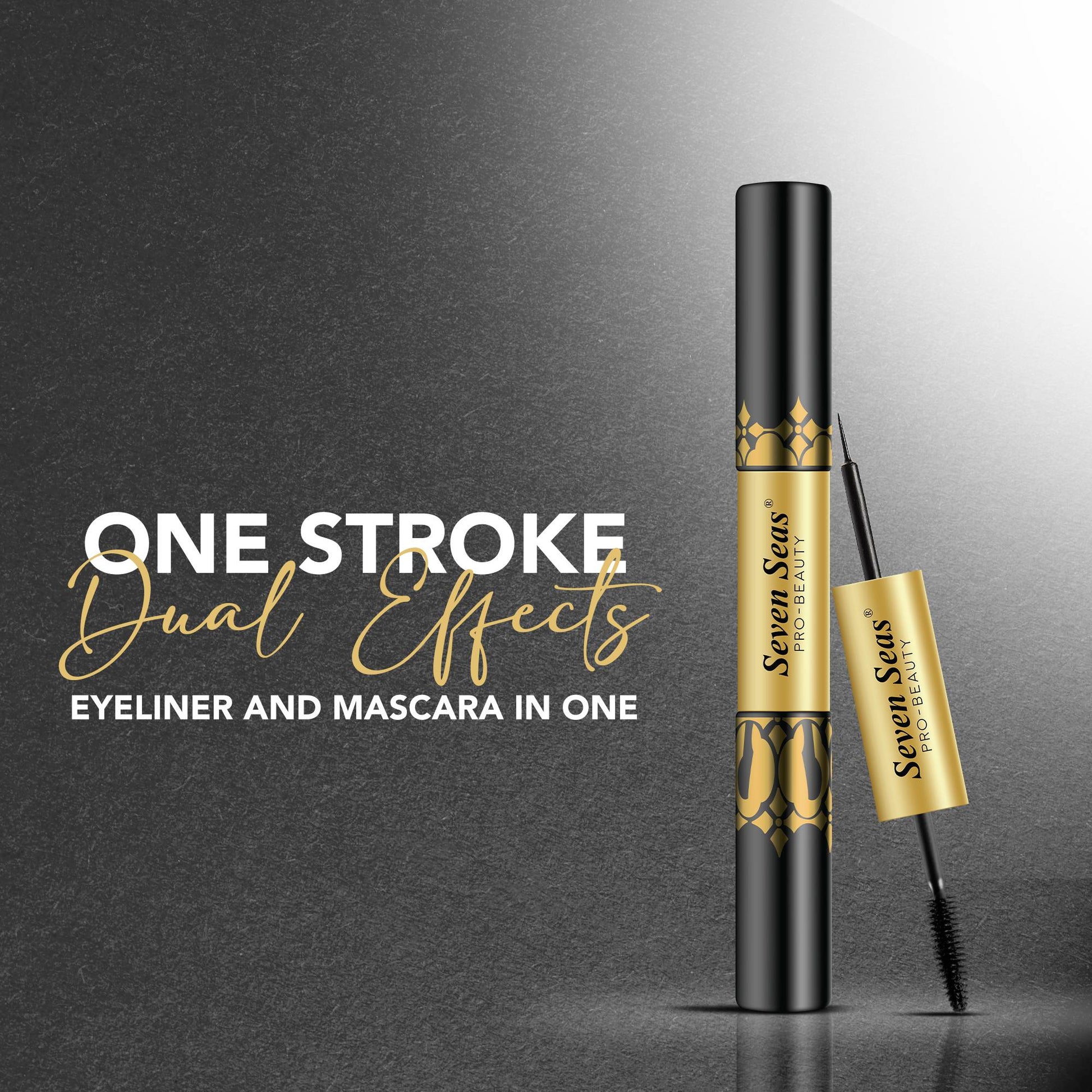 2 in 1 Eyeliner & Mascara - Seven Seas Cosmetics