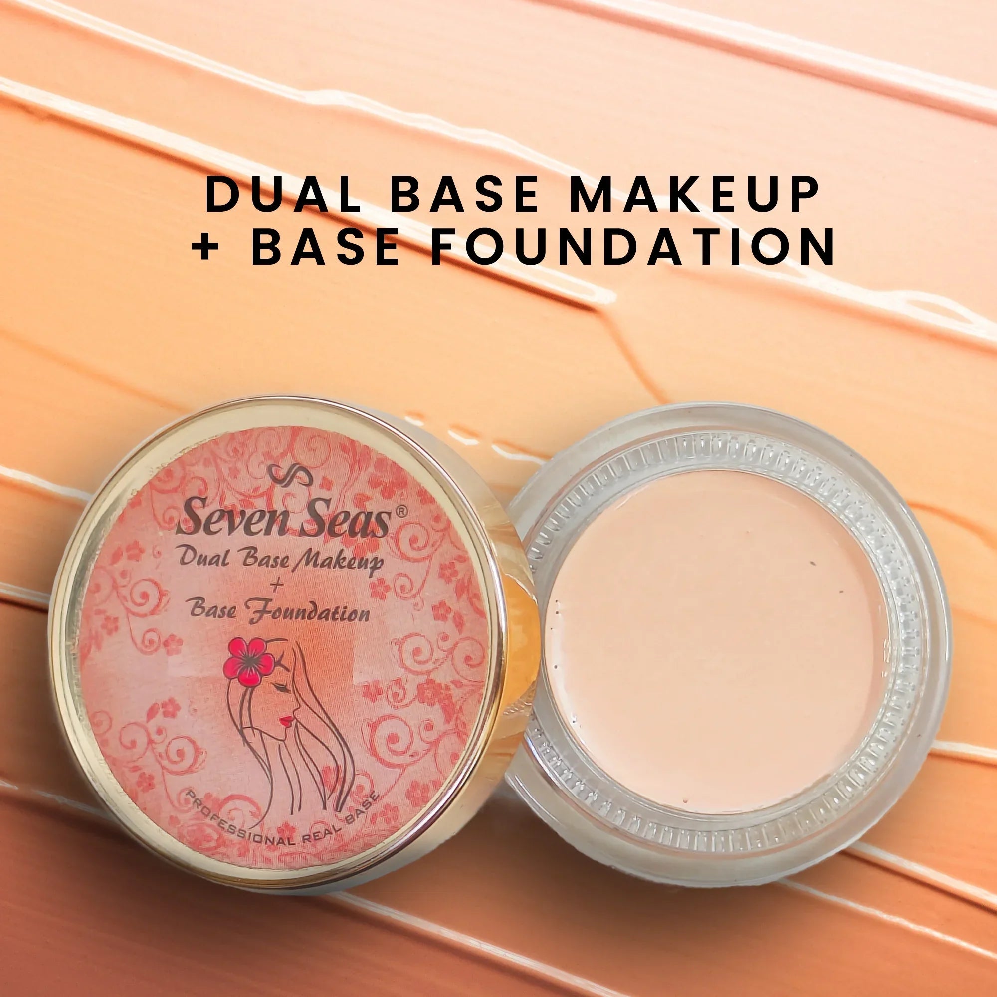 Dual Base Makeup Plus Base Foundation - Seven Seas Cosmetics