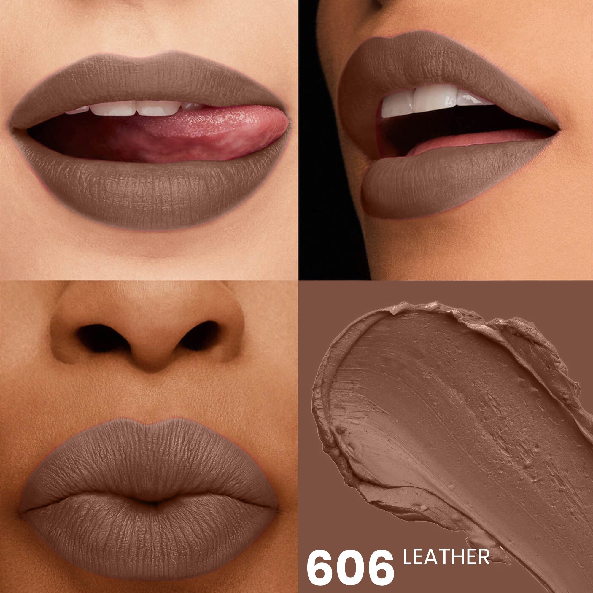 Seven Seas HD Intense Matte Lipstick | Non-Transfer | Lipstick For Women (607-Dark Coffee, 3.5G) - Seven Seas Cosmetics