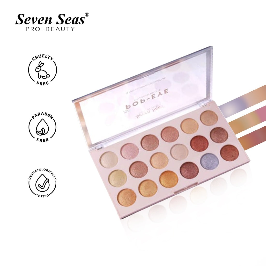Pop Eyeshadow Palette - Seven Seas Cosmetics