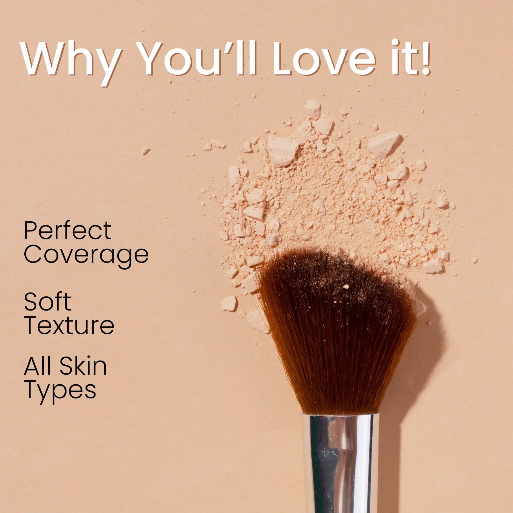 Touch & Glow Full Coverage Compact Powder - Seven Seas Cosmetics