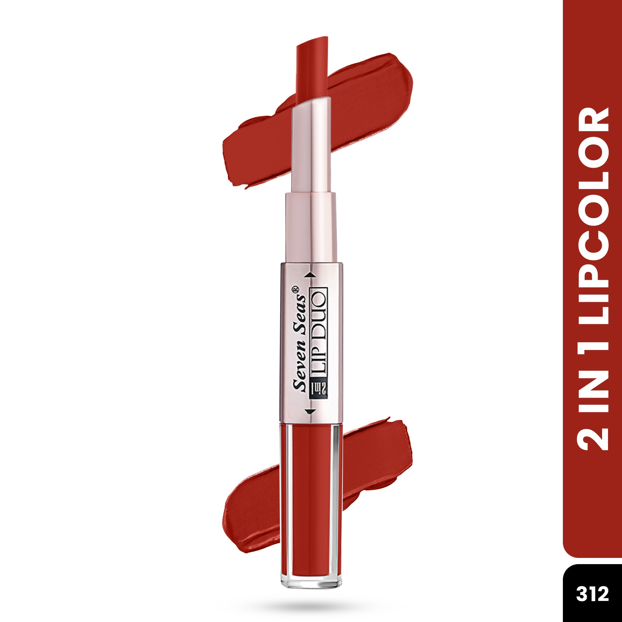 Seven Seas Lip Duo 2 in 1 Lipstick + Liquid Lipstick - Seven Seas Cosmetics