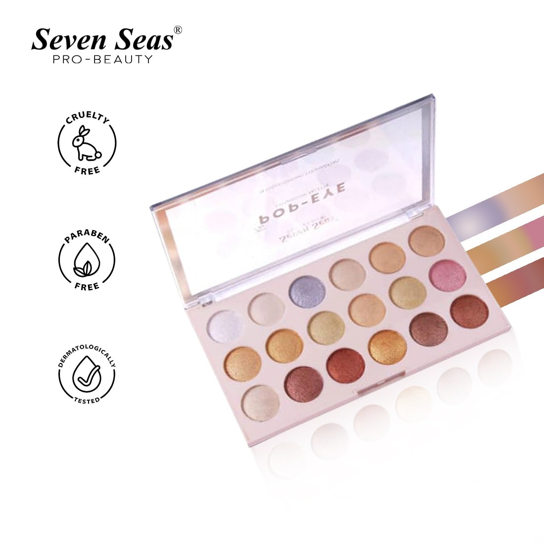 Pop Eyeshadow Palette - Seven Seas Cosmetics