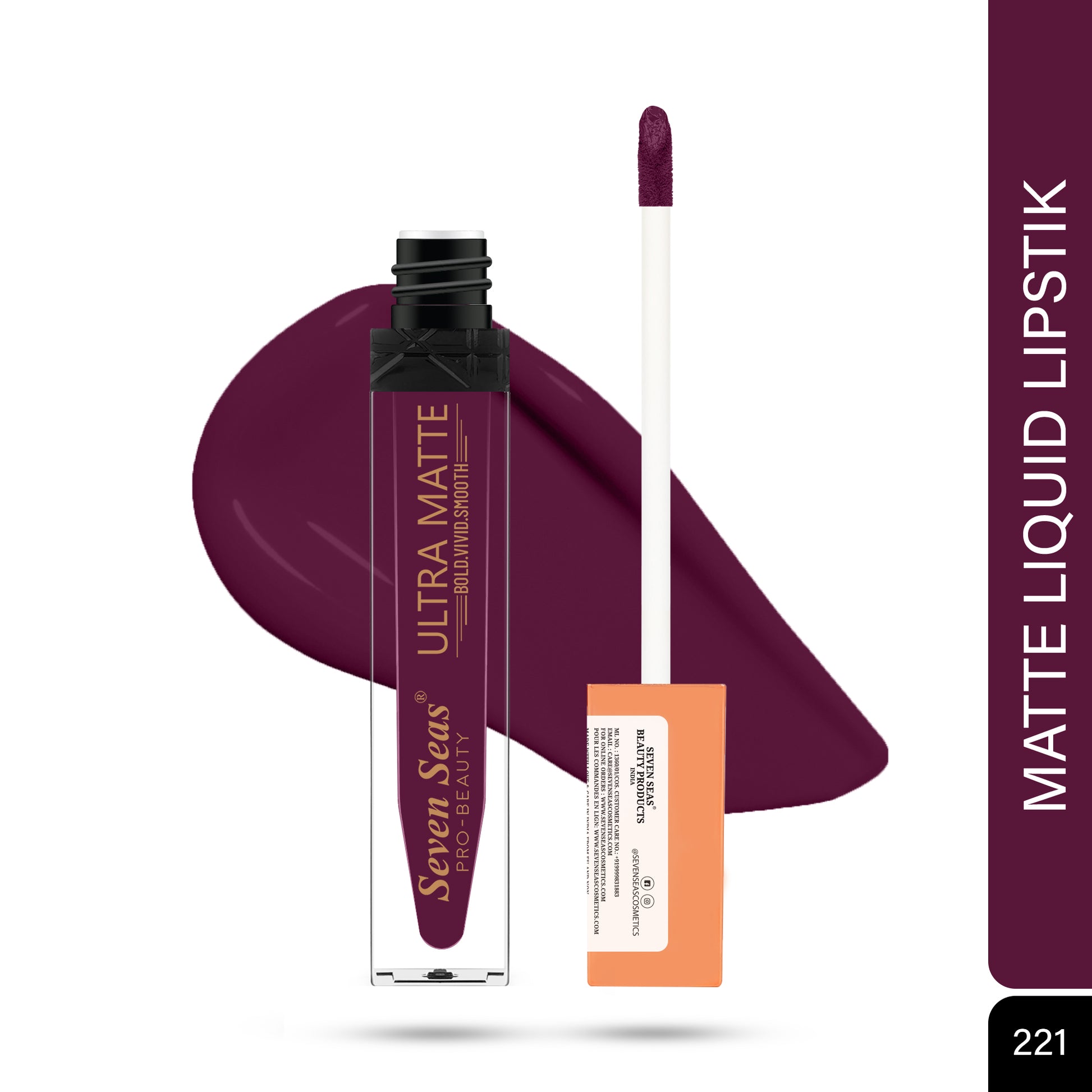 Seven Seas Ultra Matte Liquid Lipstick - Seven Seas Cosmetics
