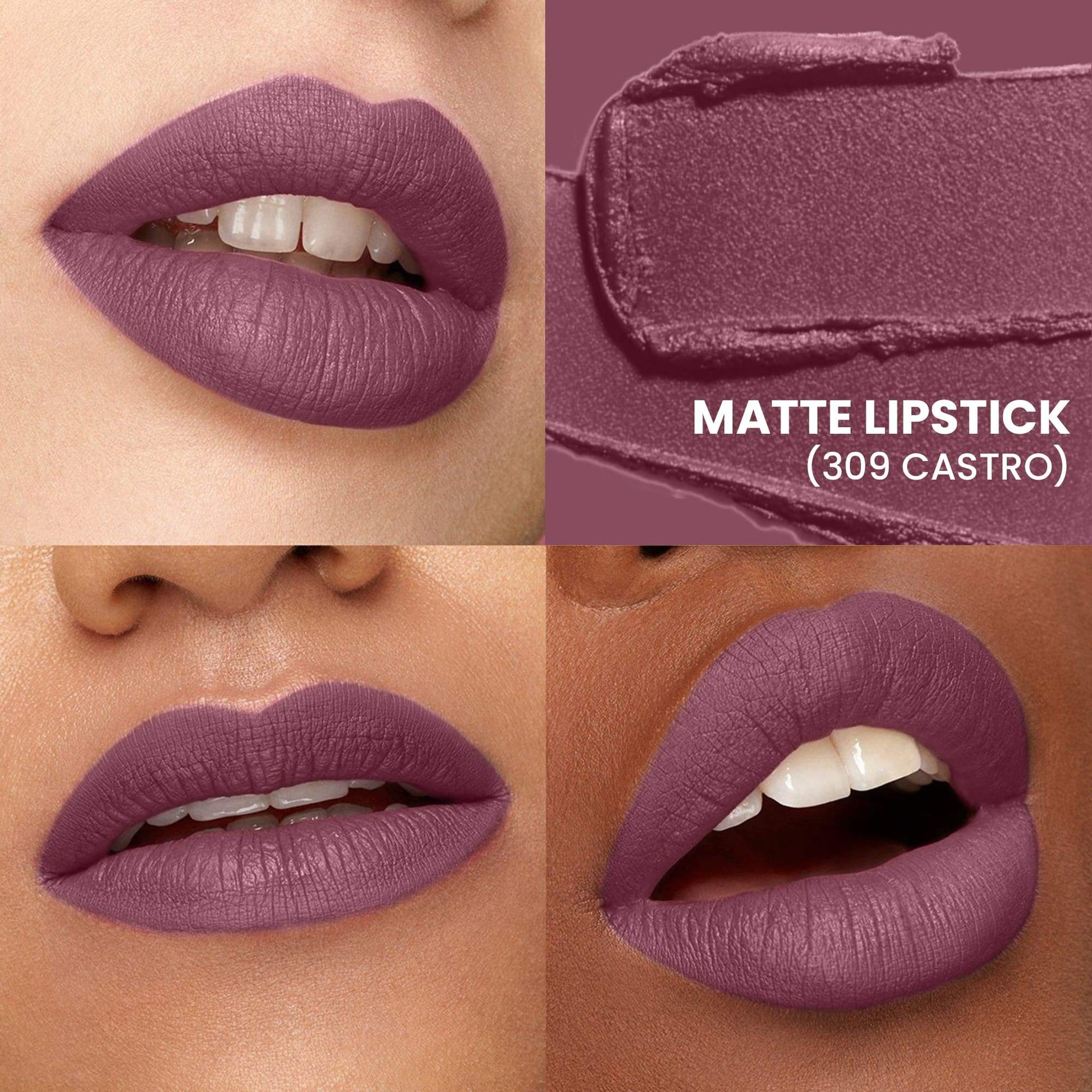 Seven Seas Fiery Lips Matte Lipstick | Long Lasting Matte Lipstick | Intense Matte Finish | Creamy Texture | Highly Pigmented Lipstick - Seven Seas Cosmetics