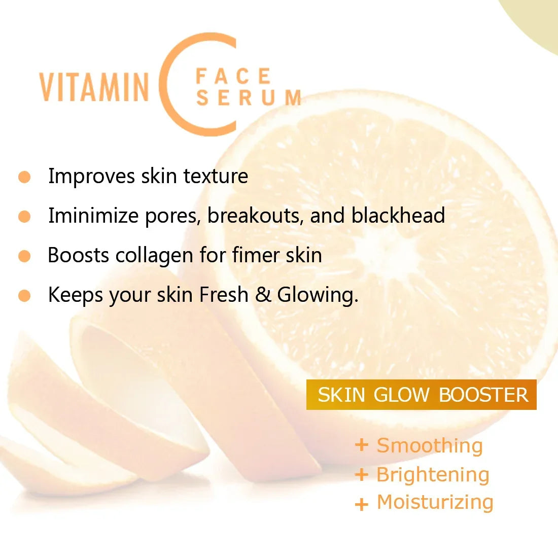Vitamin C Skin Glow Booster Face Serum | Brightening & Radiant Skin - Seven Seas Cosmetics
