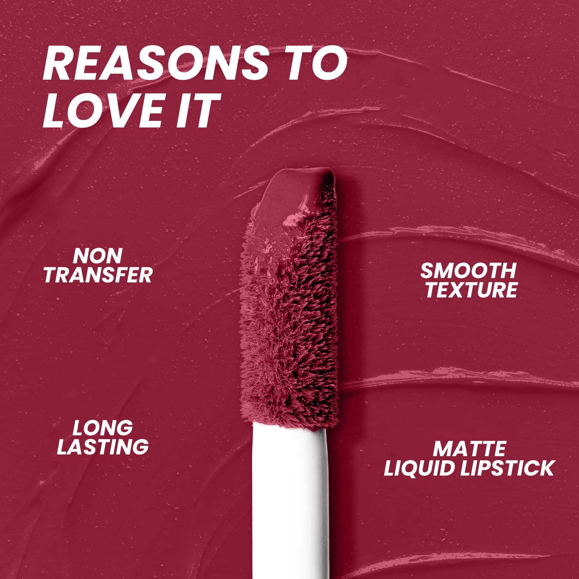 Seven Seas Mocha Lips Matte Liquid Lipstick | Non-Transfer Liquid Lipstick | 12 Hours Long Lasting | Highly Pigmented | Intense Color Payoff | Smudgeproof Liquid Lipstick for Women - Seven Seas Cosmetics