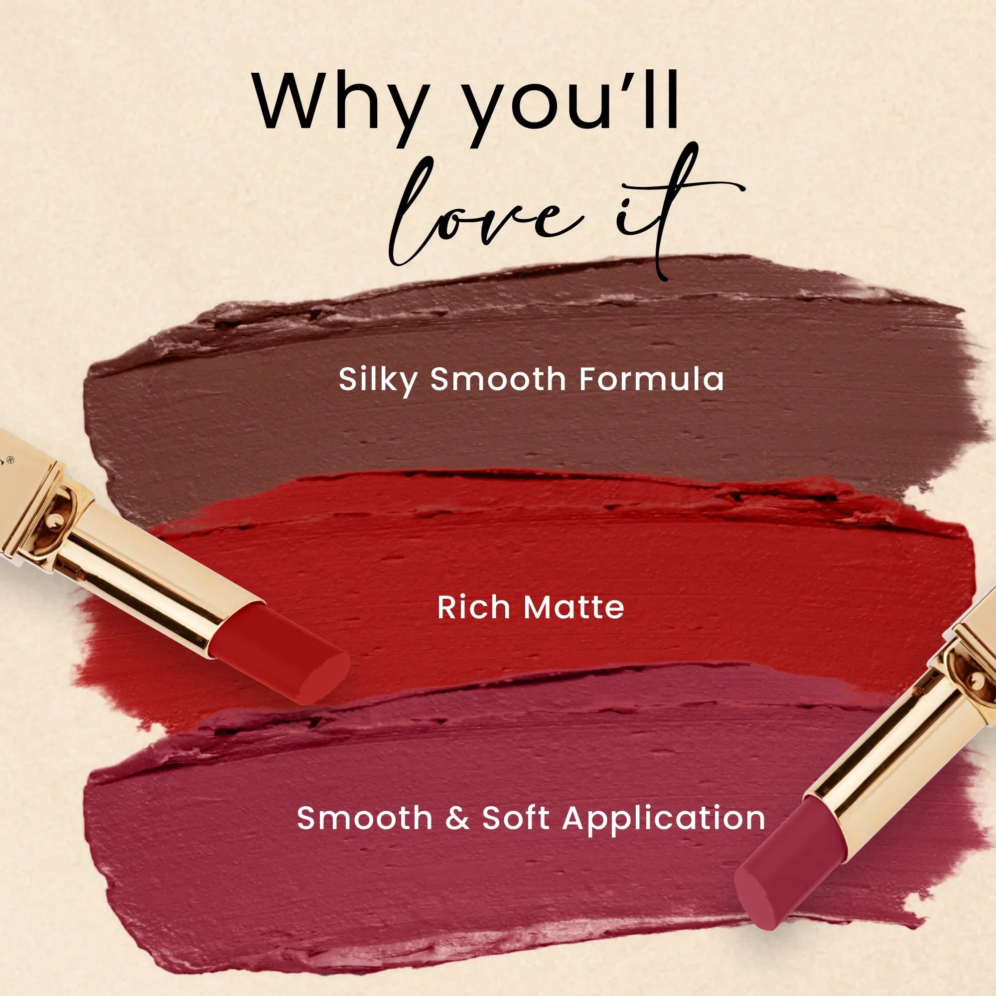 Matte With You Lipstick - Seven Seas Cosmetics