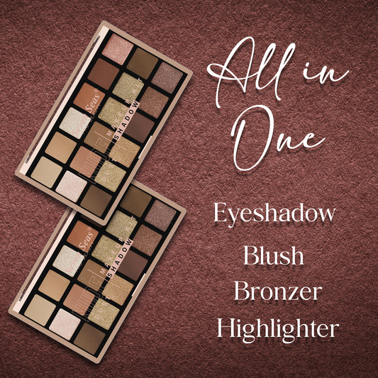 Seven Seas Nude Dust Eyeshadow Palette - Seven Seas Cosmetics