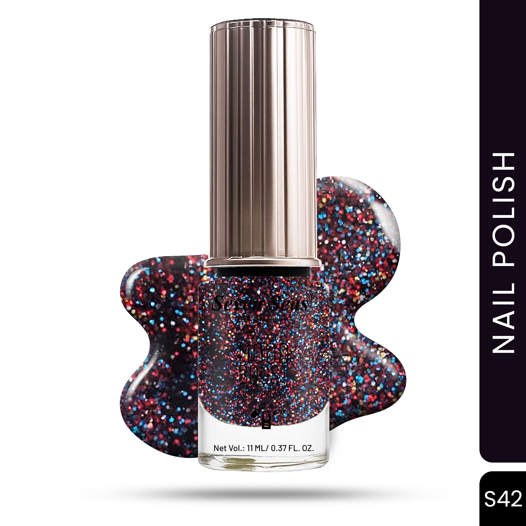 Seven Seas Mood Boost Nail Polish | Bright, Bold & Beautiful Finish - Seven Seas Cosmetics