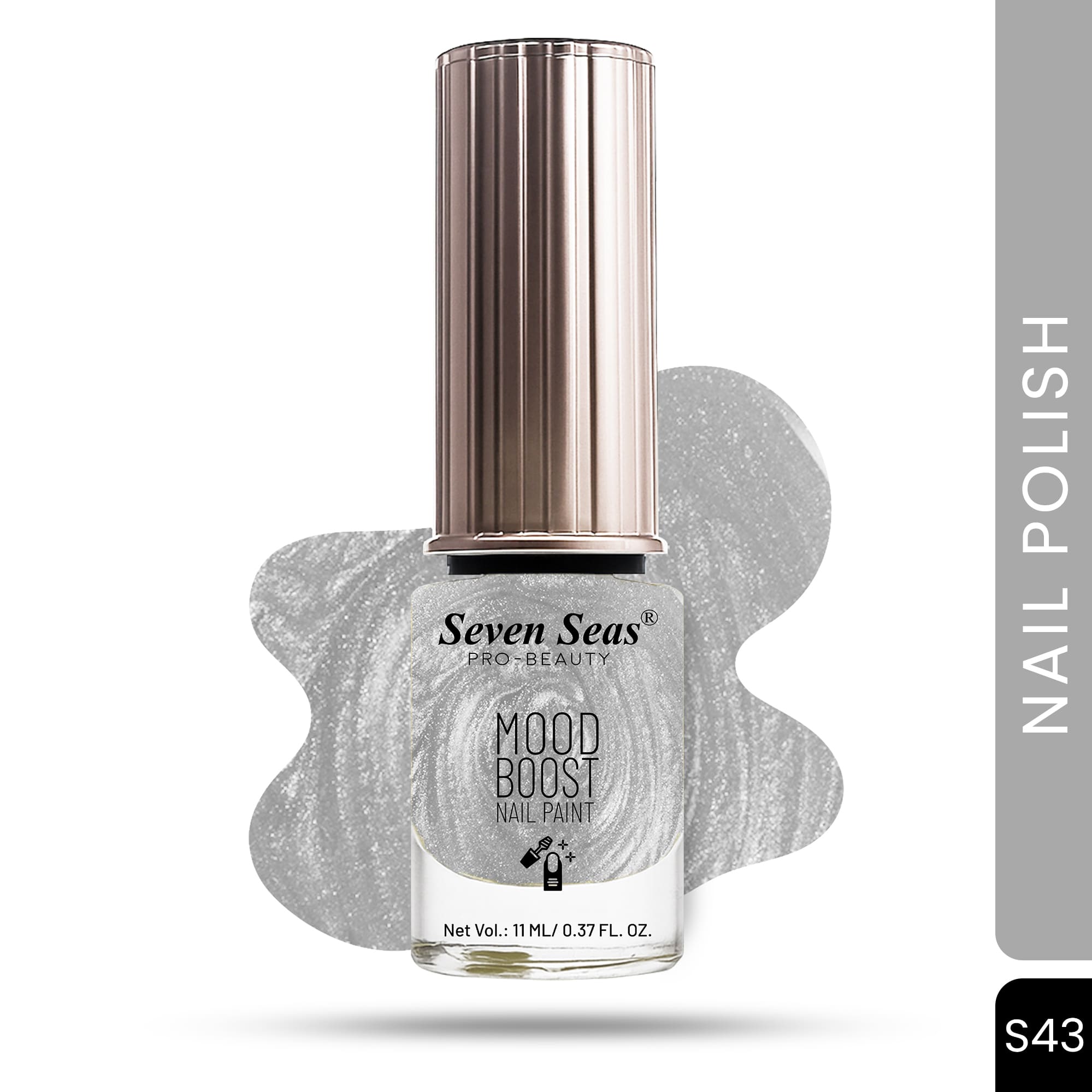 Seven Seas Mood Boost Nail Polish | Bright, Bold & Beautiful Finish - Seven Seas Cosmetics