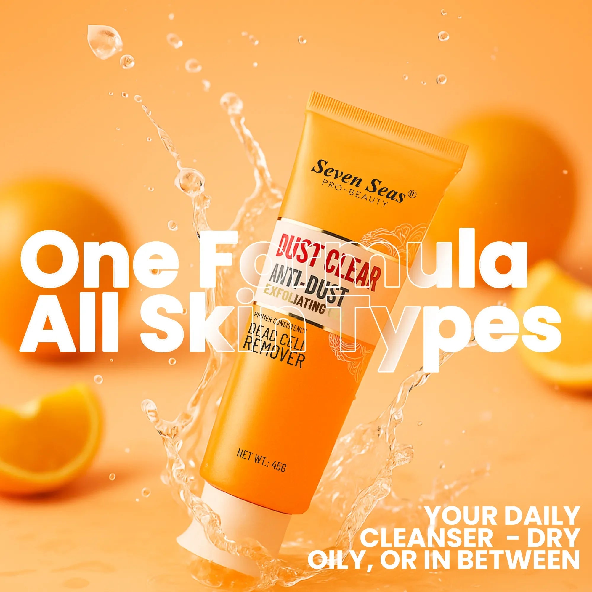 Dust Cleanser Anti Dust Exfoliating Gel - Seven Seas Cosmetics