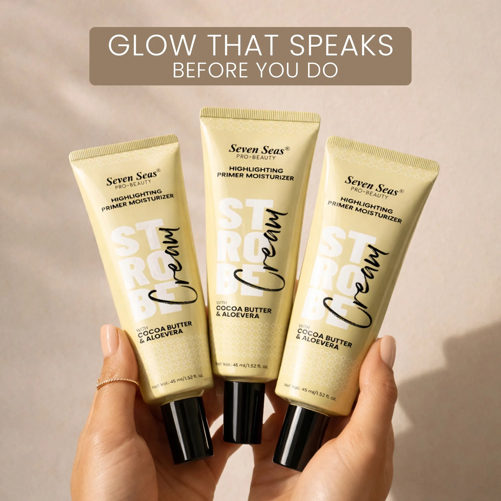 Cocoa Butter & Aloe Vera Strobe Cream | Glow Boosting Illuminator
