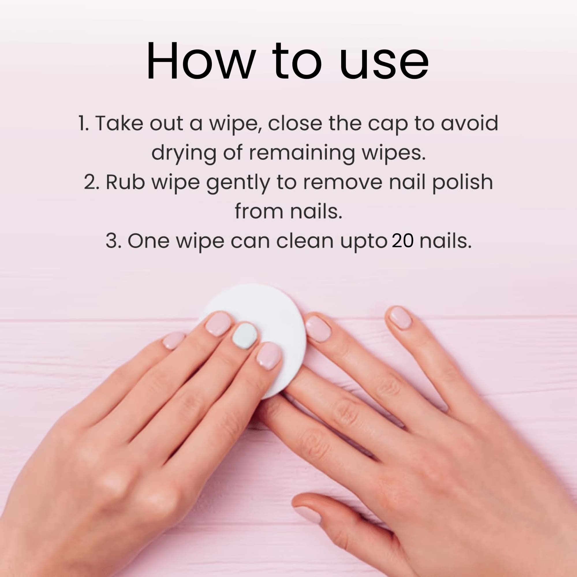 Nail Polish Remover Wipes