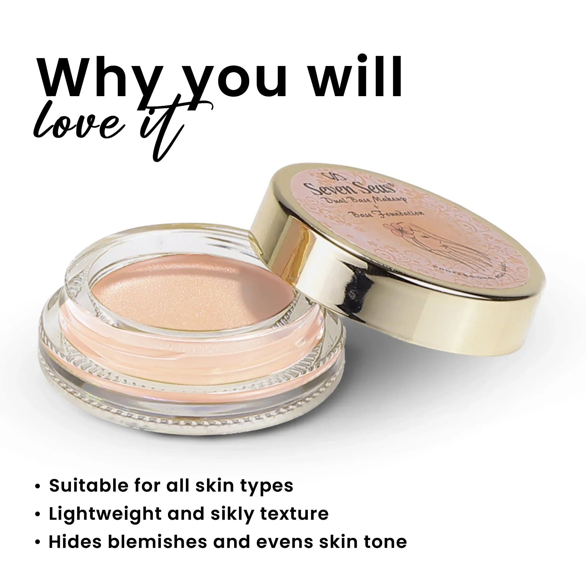 Dual Base Makeup Plus Base Foundation - Seven Seas Cosmetics