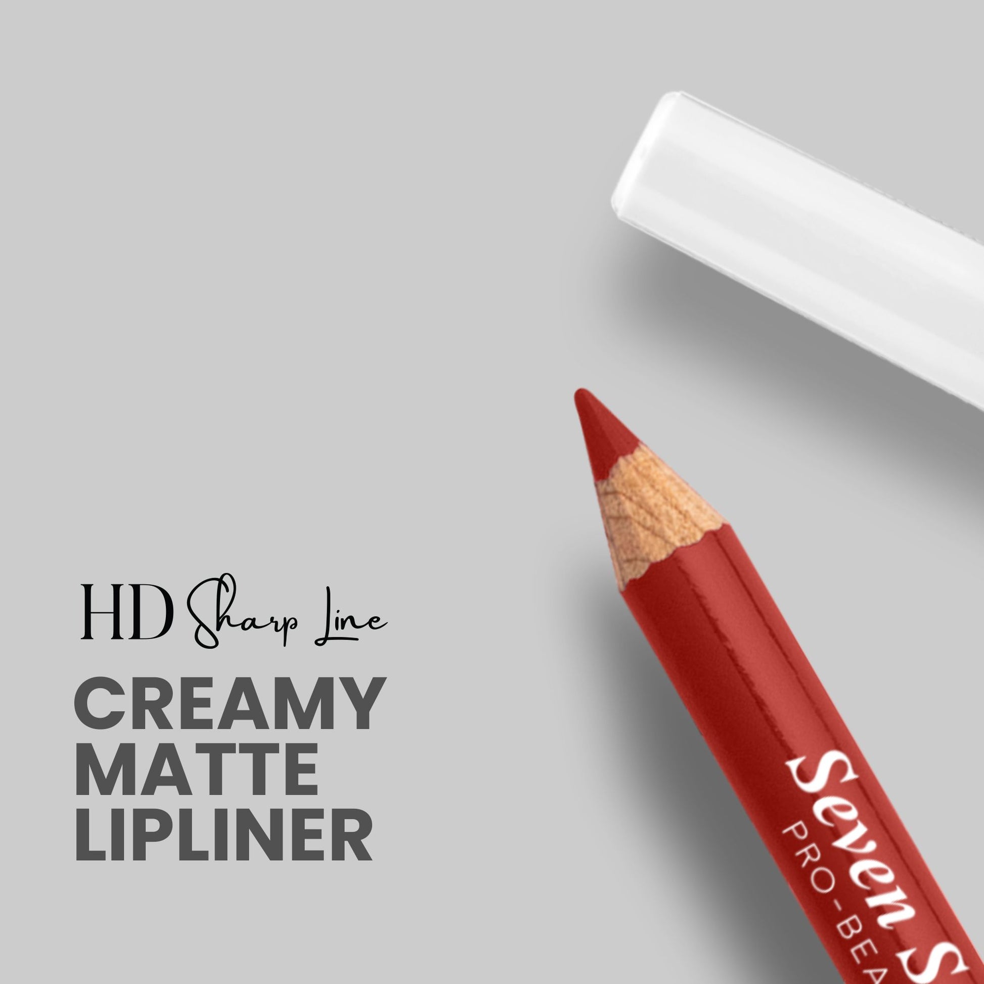 Seven Seas HD Sharp Line Lip Liner | Matte Lip Liner | Transfer-proof | Long Lasting | Highly Pigmented - Seven Seas Cosmetics