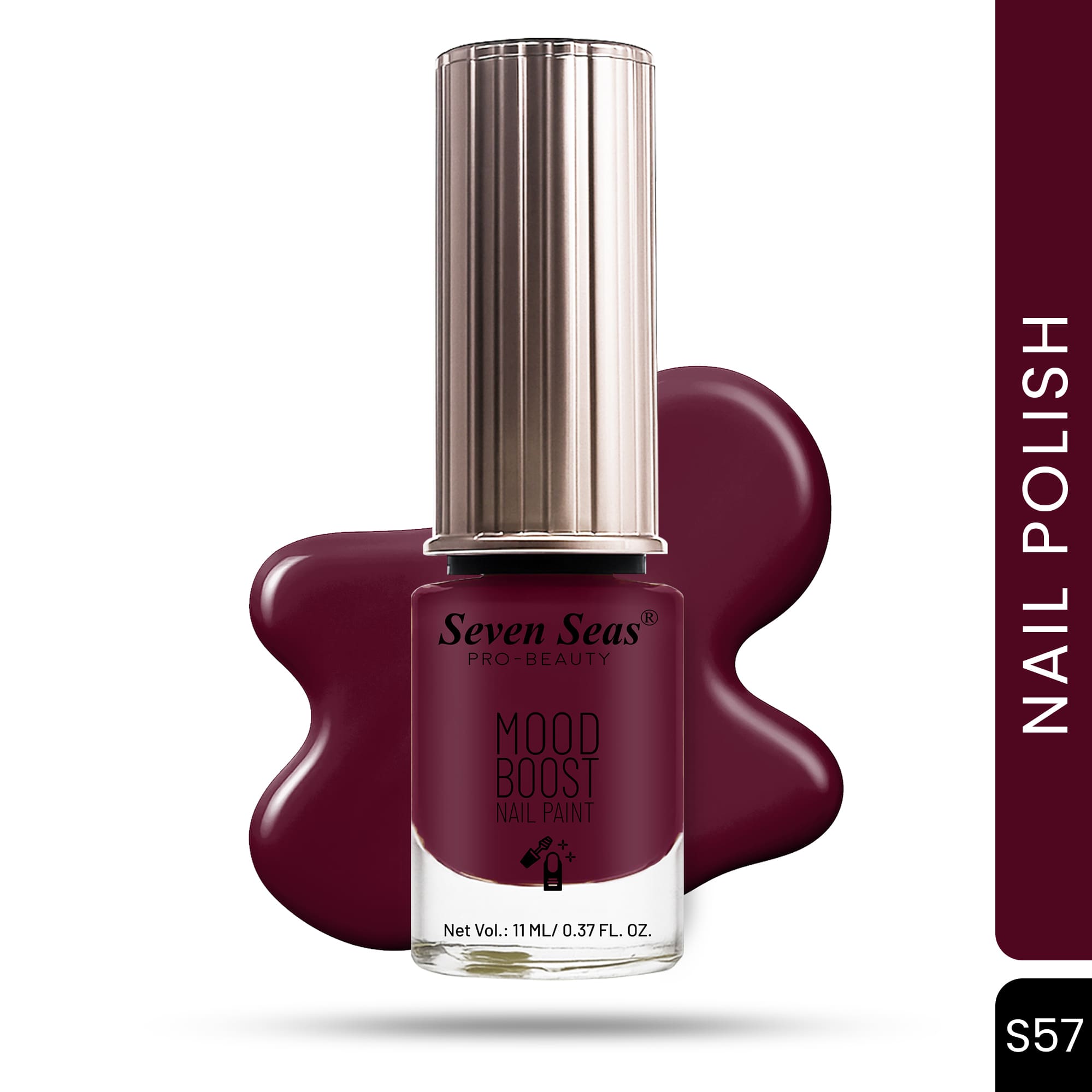 Seven Seas Mood Boost Nail Polish | Bright, Bold & Beautiful Finish - Seven Seas Cosmetics