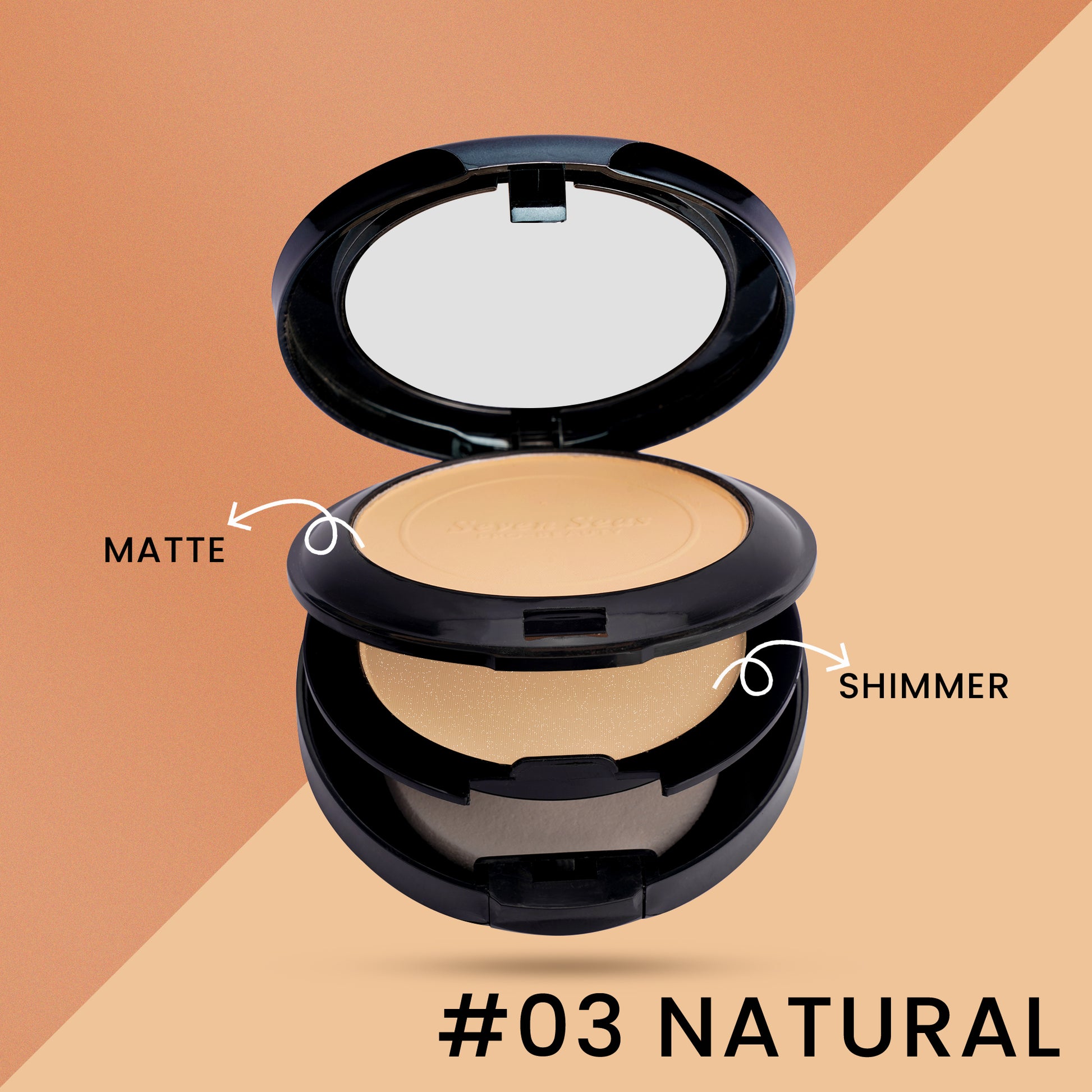 Seven Seas Make-Over 2 in 1 Compact - Seven Seas Cosmetics