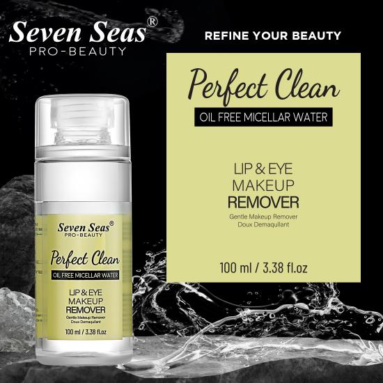 Perfect Clean Lip & Eye Makeup Remover - Seven Seas Cosmetics