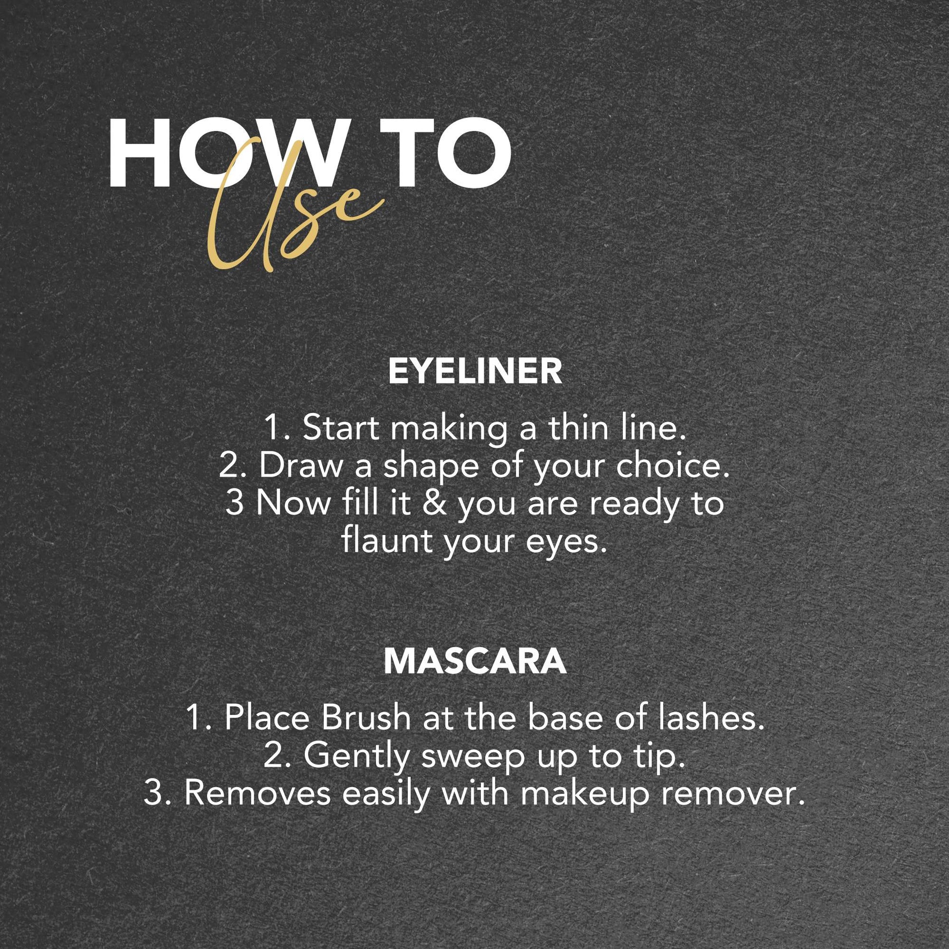 2 in 1 Eyeliner & Mascara - Seven Seas Cosmetics