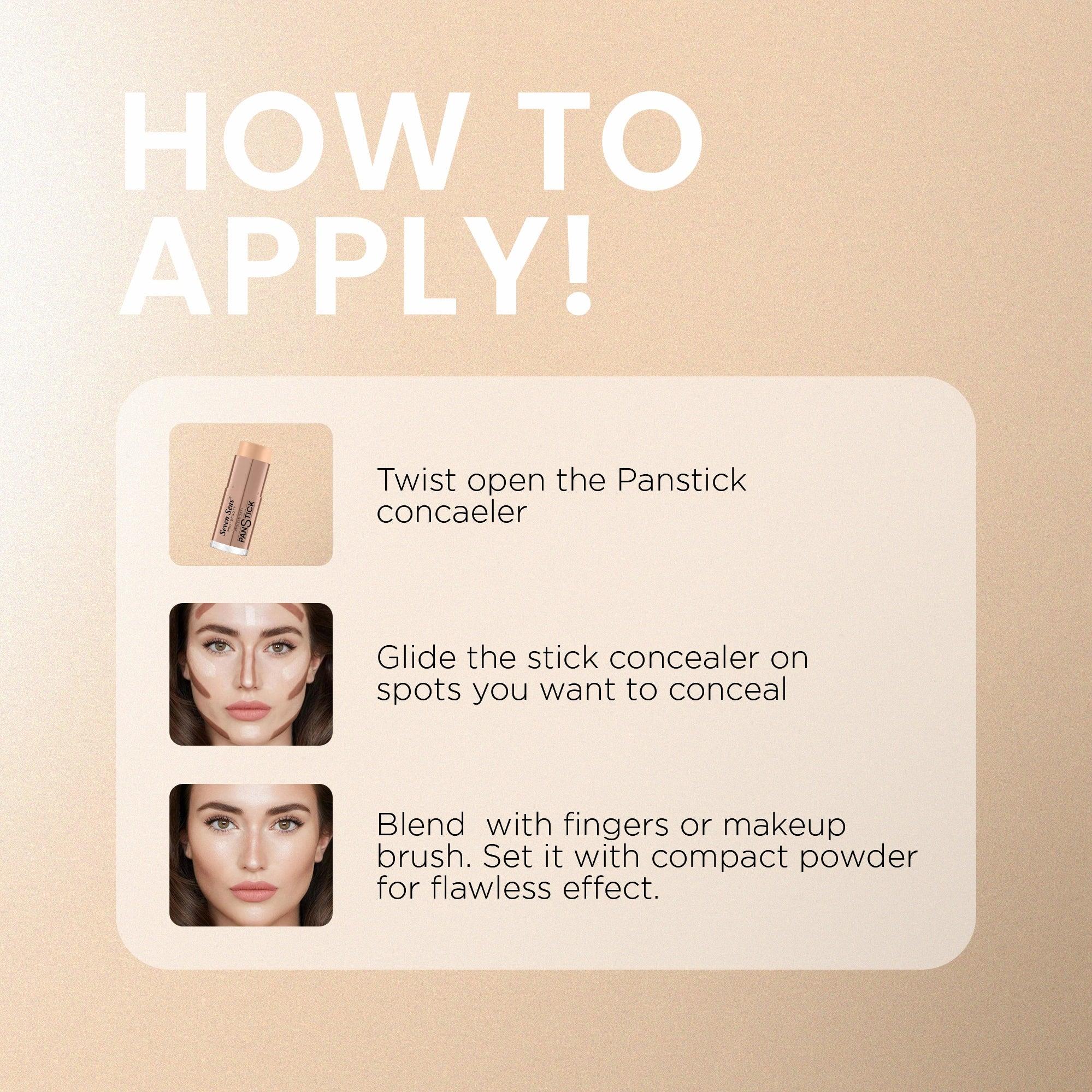 Perfect Match Panstick Foundation - Seven Seas Cosmetics
