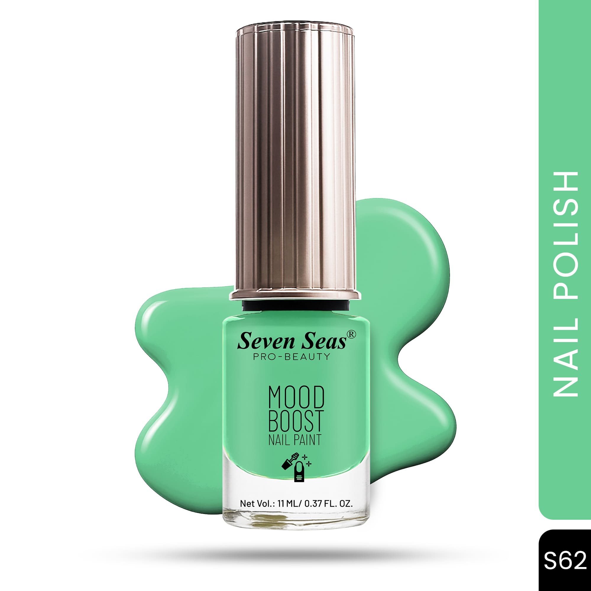 Seven Seas Mood Boost Nail Polish | Bright, Bold & Beautiful Finish - Seven Seas Cosmetics