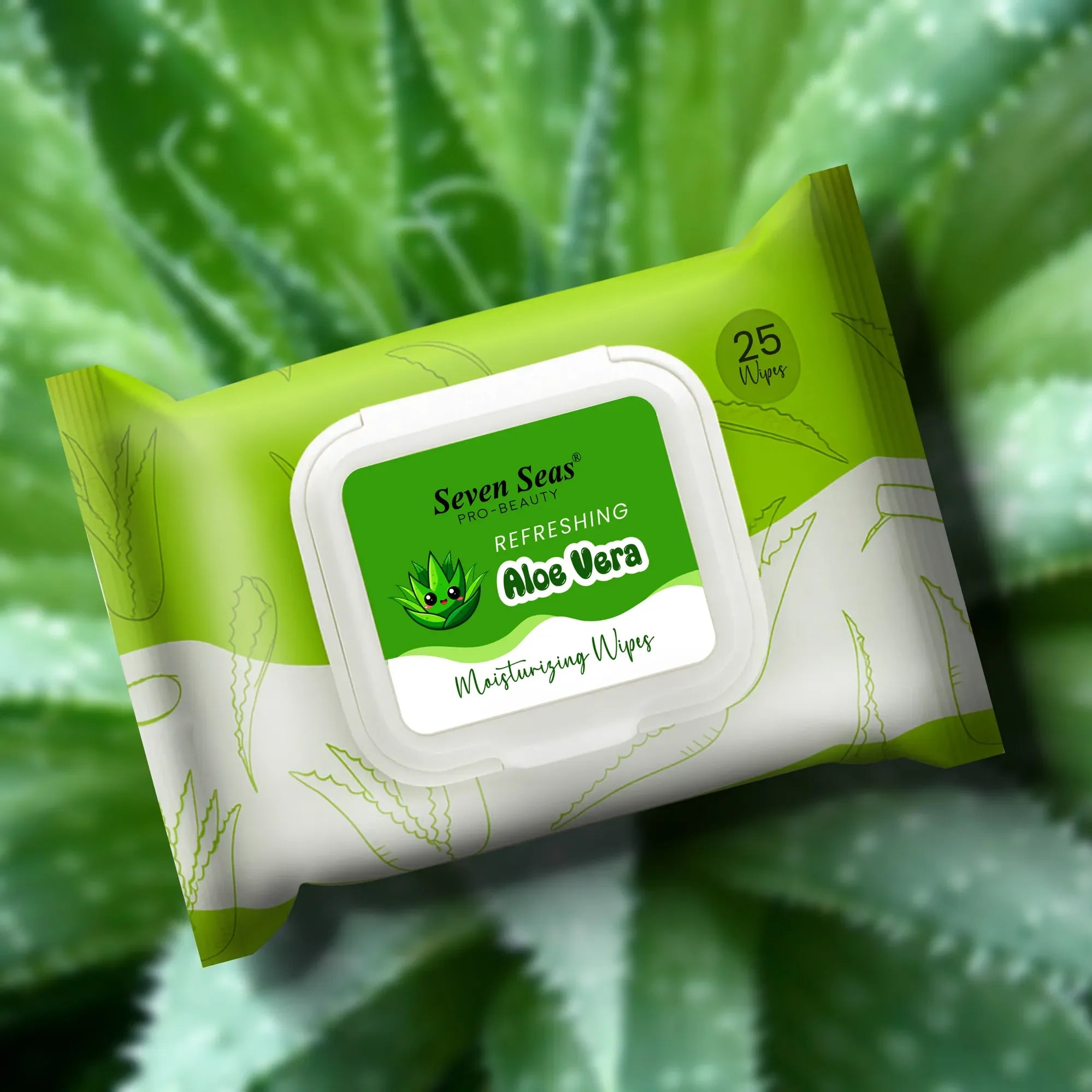Refreshing Moisturizing Wipes - Seven Seas Cosmetics