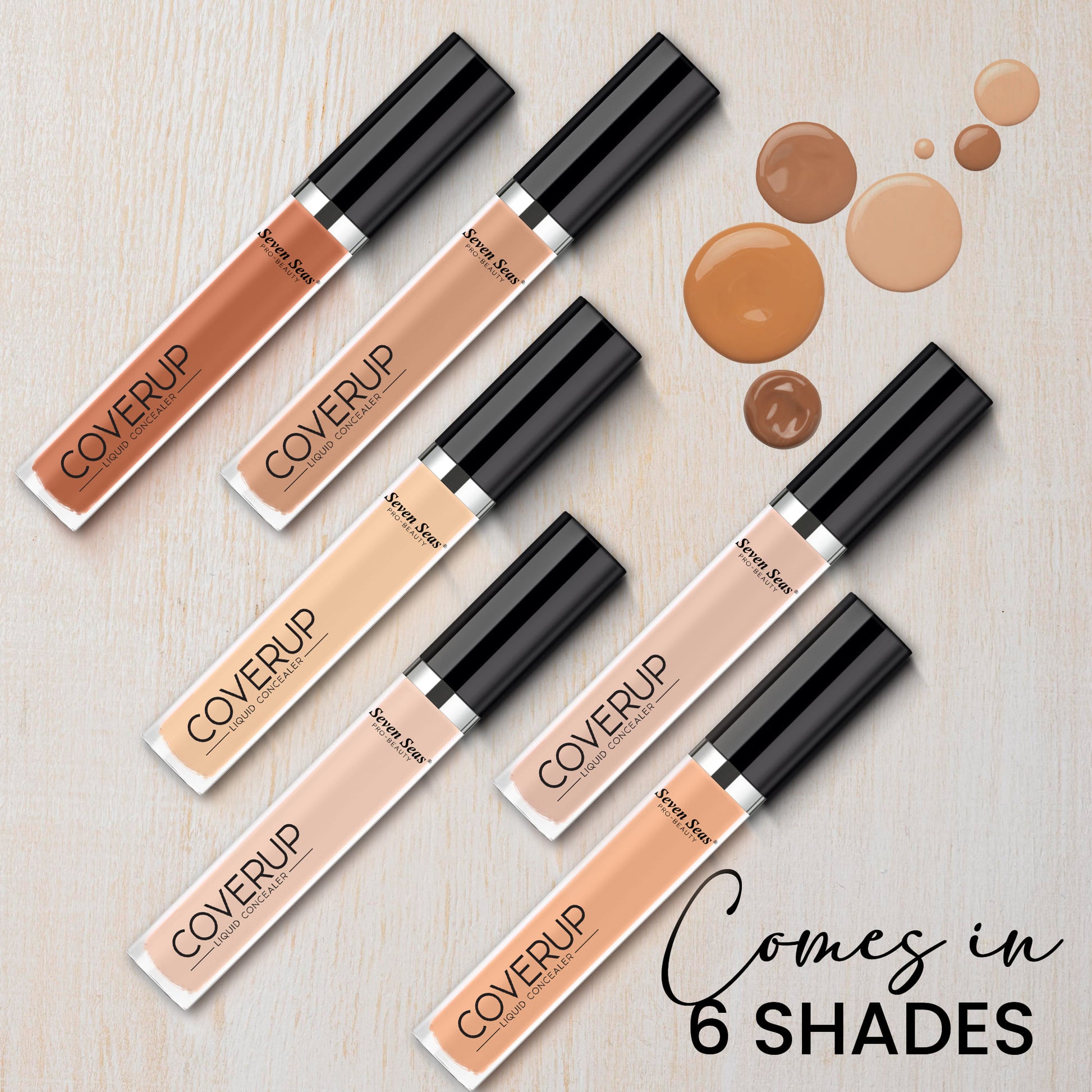 Seven Seas Cover Up Liquid Concealer - Seven Seas Cosmetics